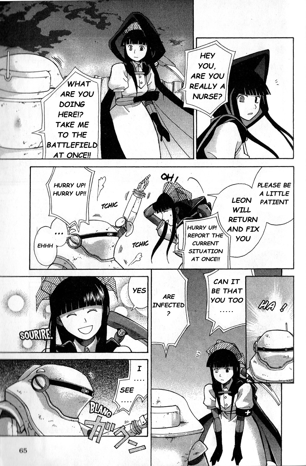 Ergo Proxy: Centzon Hitchers and Undertaker Chapter 2 page 18 - Chapter 2: We Were Left Without A Grave