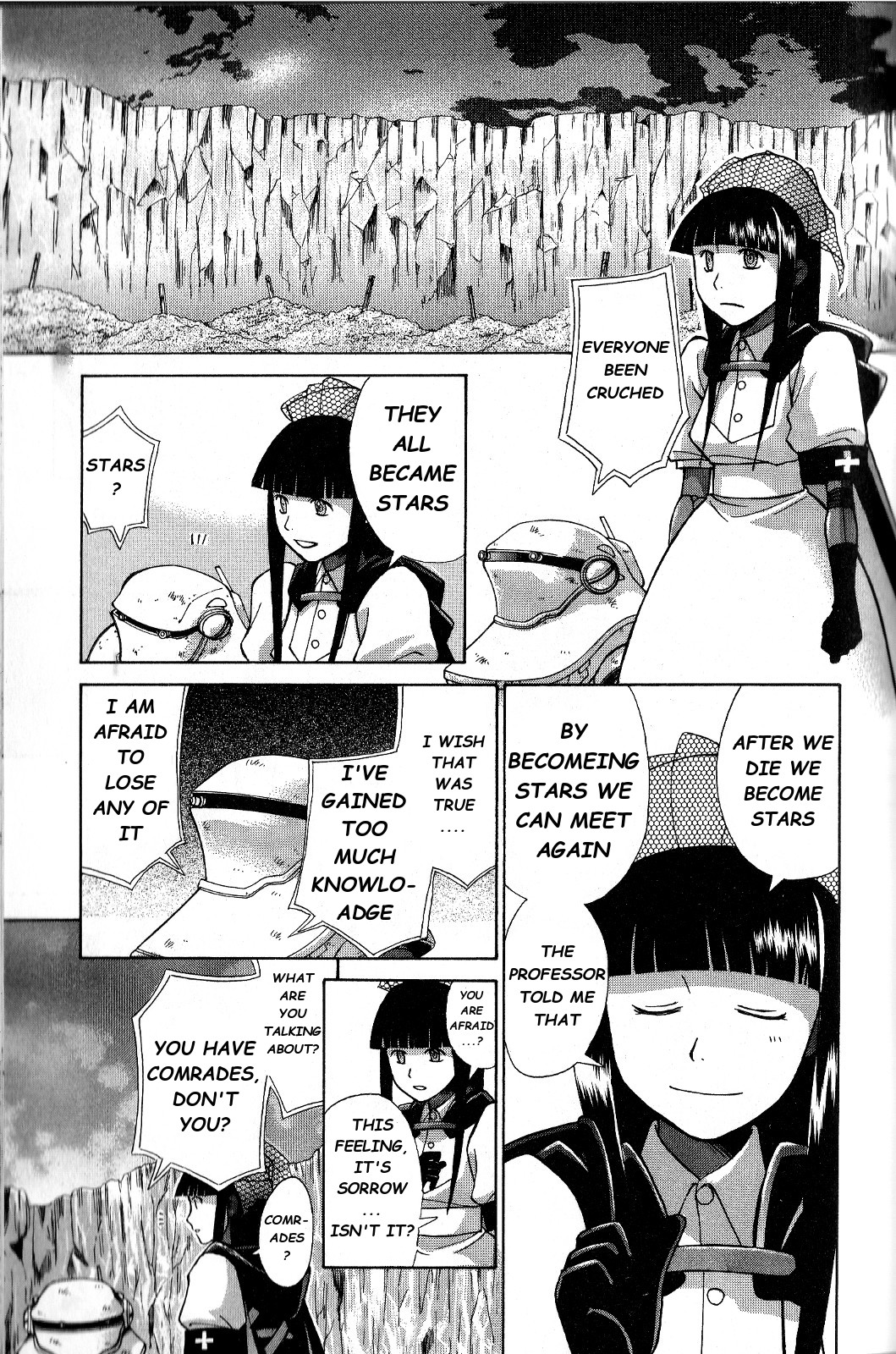 Ergo Proxy: Centzon Hitchers and Undertaker Chapter 2 page 26 - Chapter 2: We Were Left Without A Grave