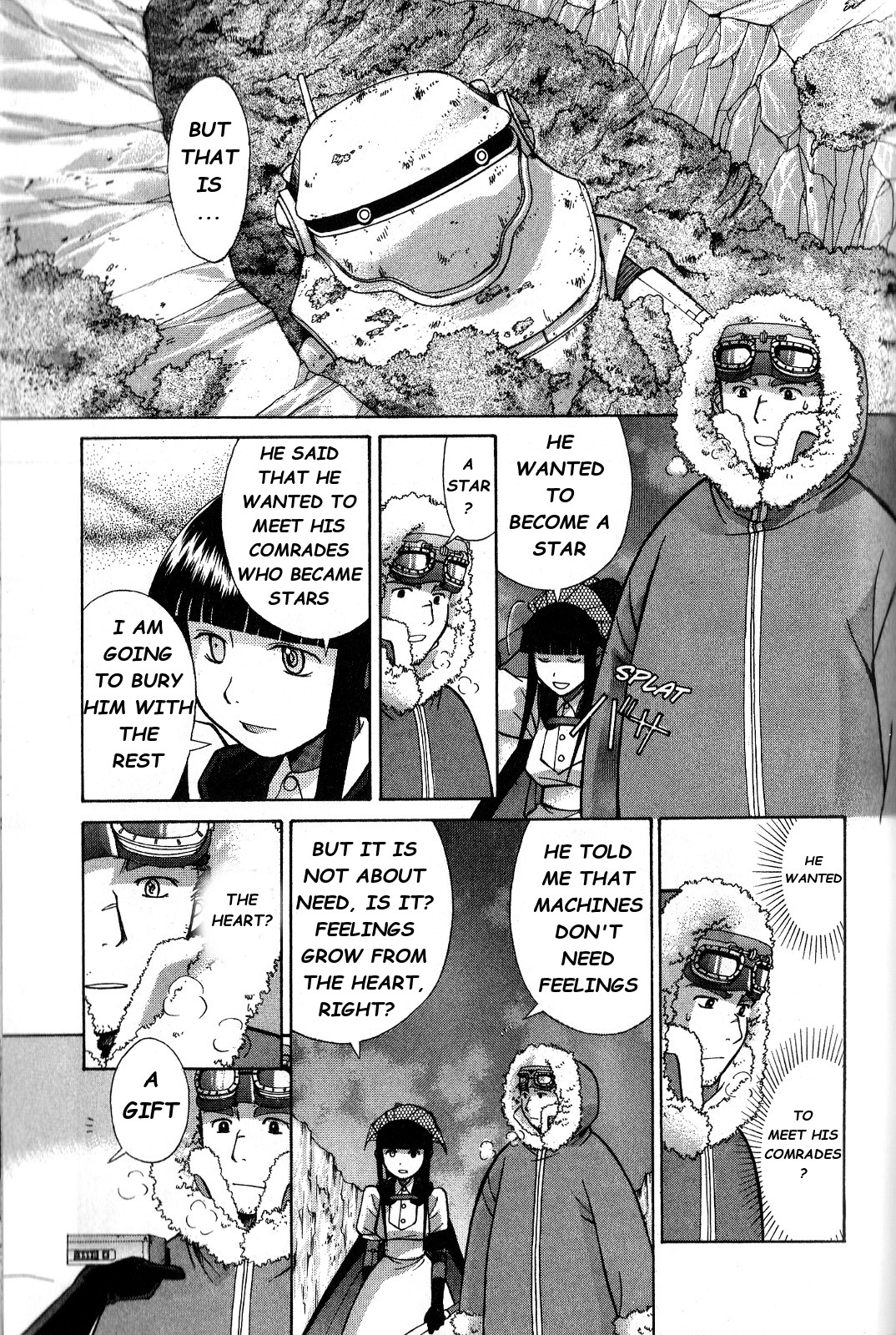 Ergo Proxy: Centzon Hitchers and Undertaker Chapter 2 page 30 - Chapter 2: We Were Left Without A Grave