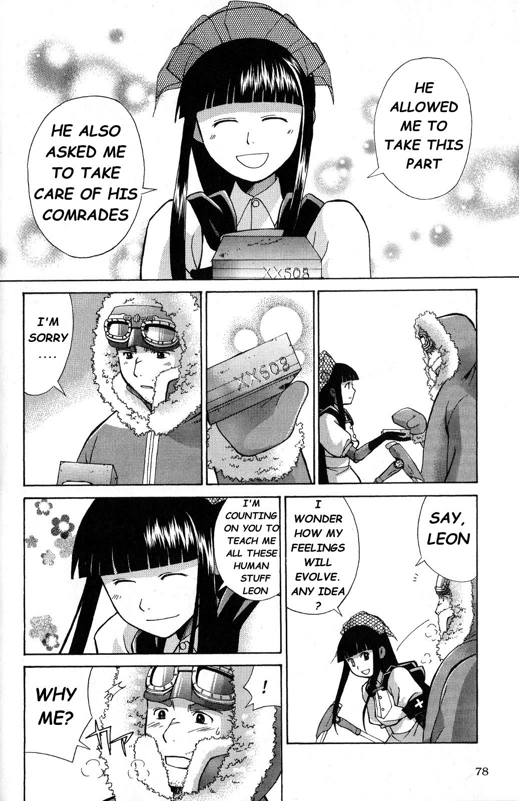 Ergo Proxy: Centzon Hitchers and Undertaker Chapter 2 page 31 - Chapter 2: We Were Left Without A Grave