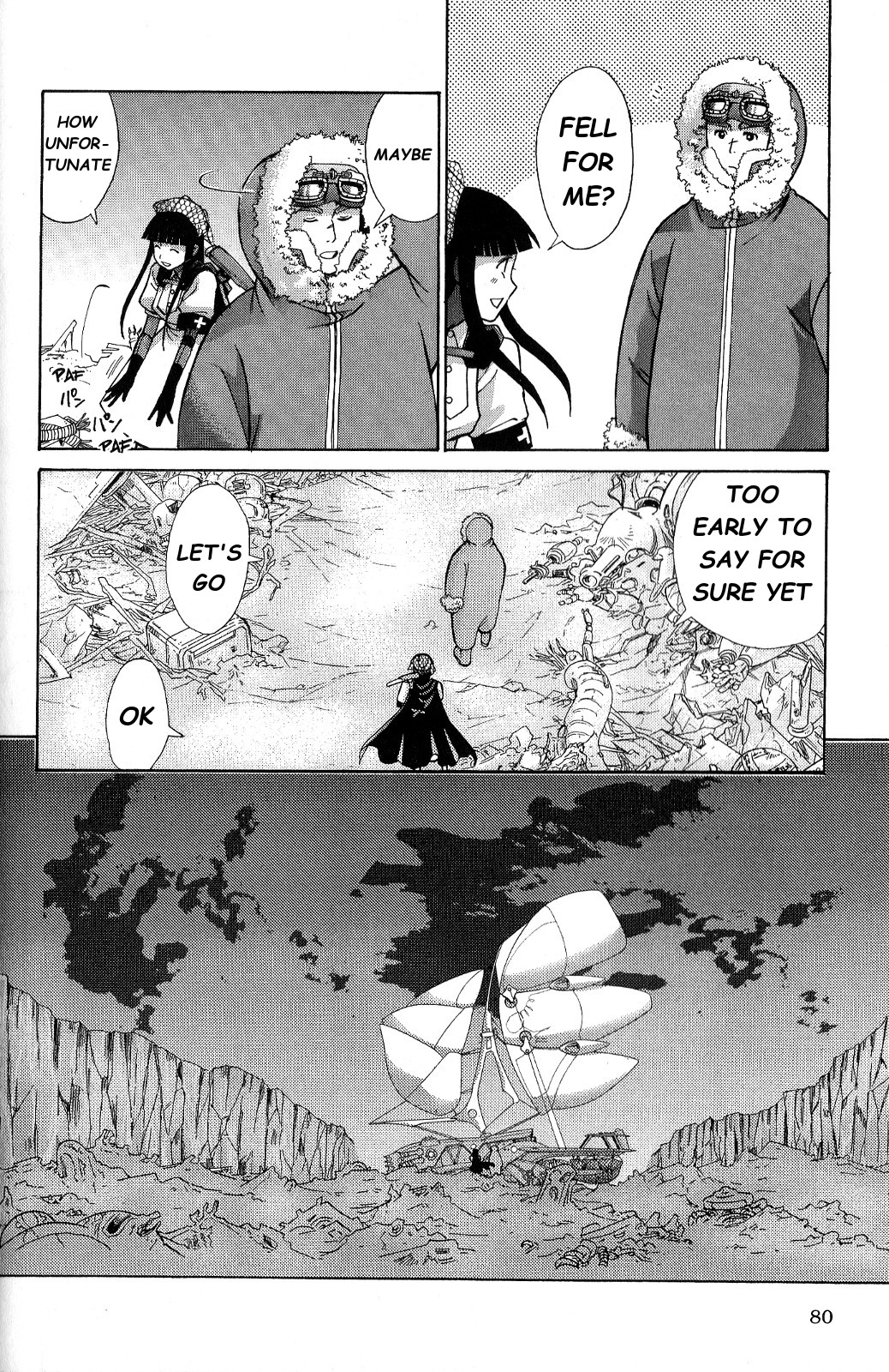 Ergo Proxy: Centzon Hitchers and Undertaker Chapter 2 page 33 - Chapter 2: We Were Left Without A Grave