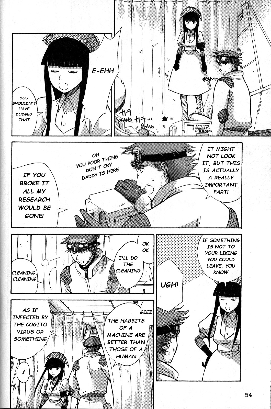 Ergo Proxy: Centzon Hitchers and Undertaker Chapter 2 page 7 - Chapter 2: We Were Left Without A Grave
