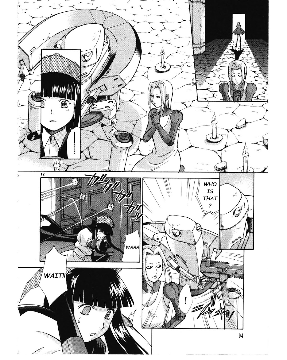 Ergo Proxy: Centzon Hitchers and Undertaker Chapter 3 page 13 - Chapter 3: Look At The Night Stars Above