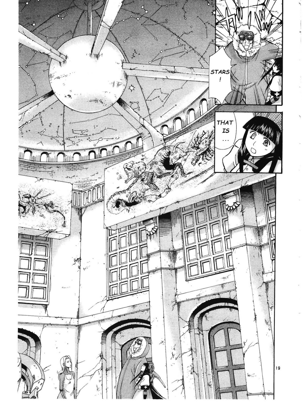 Ergo Proxy: Centzon Hitchers and Undertaker Chapter 3 page 20 - Chapter 3: Look At The Night Stars Above