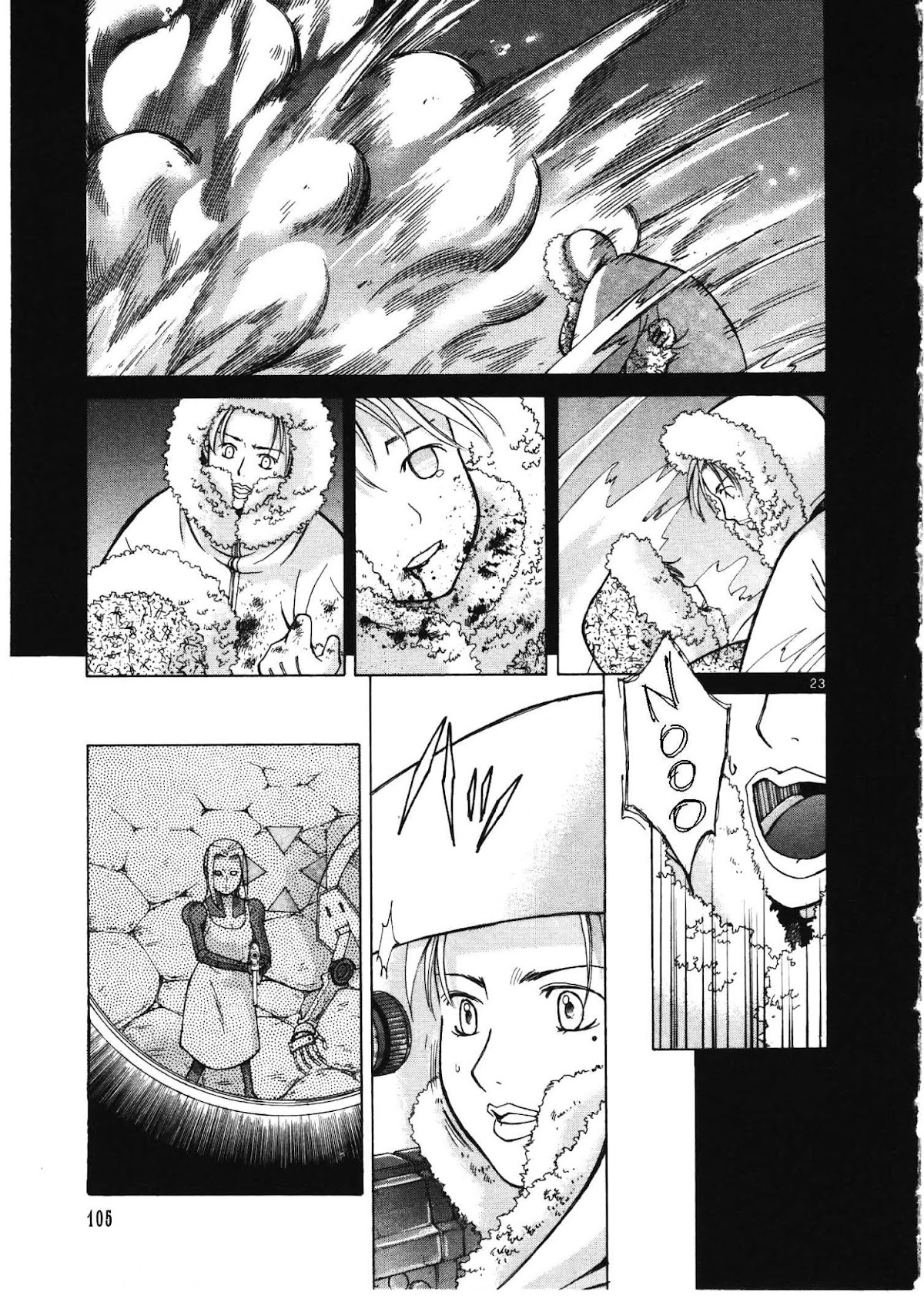 Ergo Proxy: Centzon Hitchers and Undertaker Chapter 3 page 24 - Chapter 3: Look At The Night Stars Above