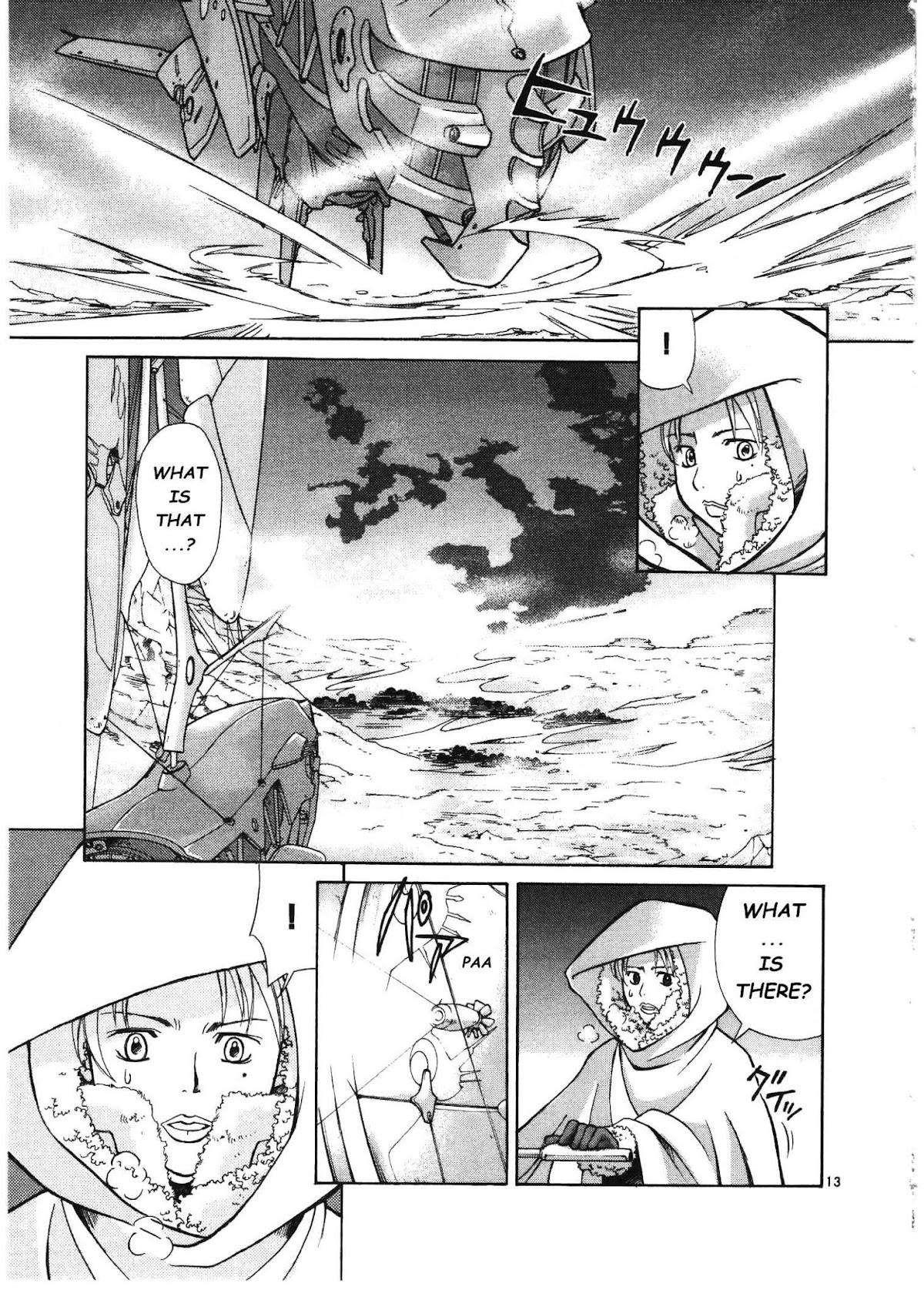 Ergo Proxy: Centzon Hitchers and Undertaker Chapter 4 page 14 - Chapter 4: A Dreamy Encounter
