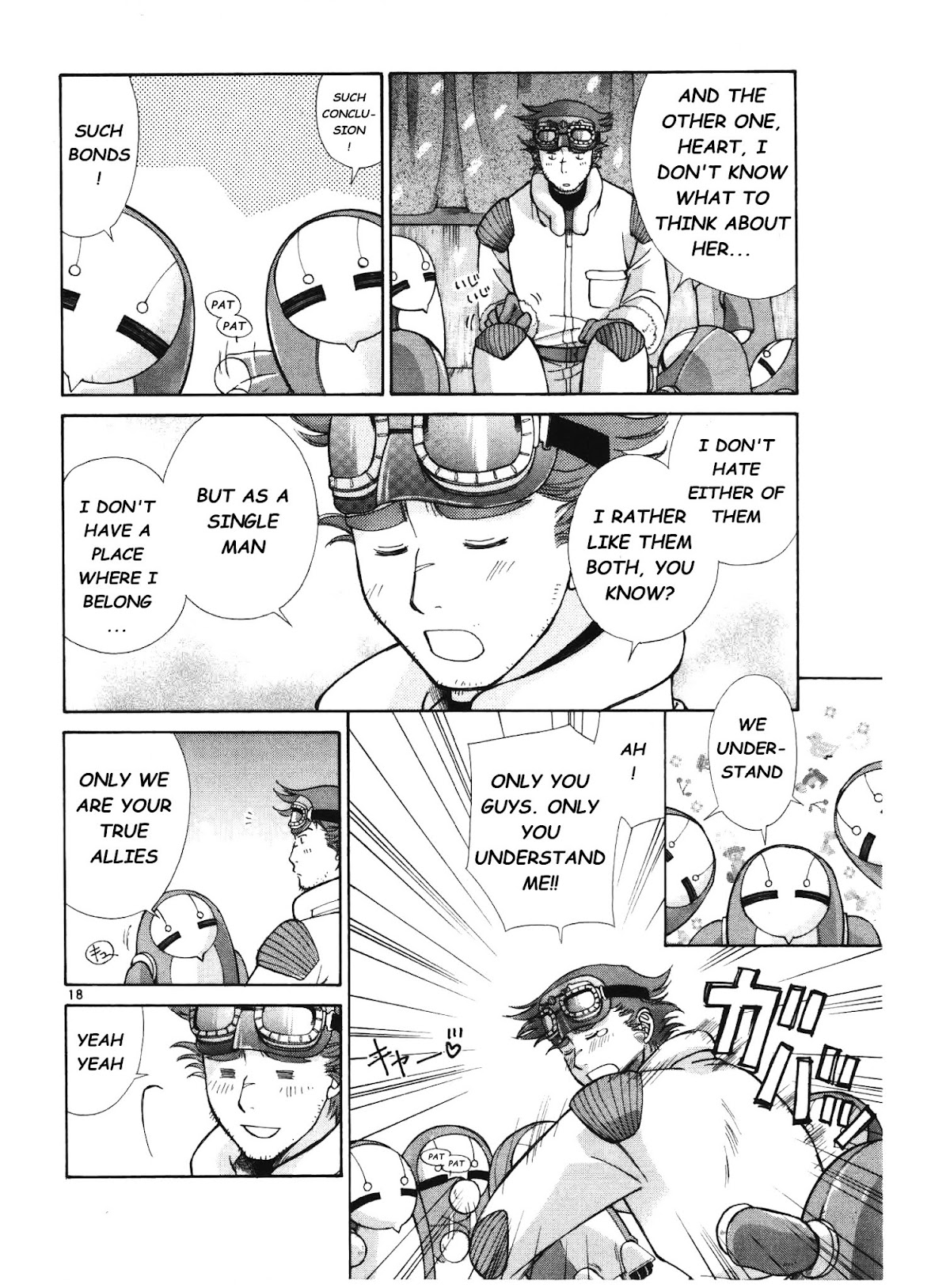 Ergo Proxy: Centzon Hitchers and Undertaker Chapter 4 page 19 - Chapter 4: A Dreamy Encounter