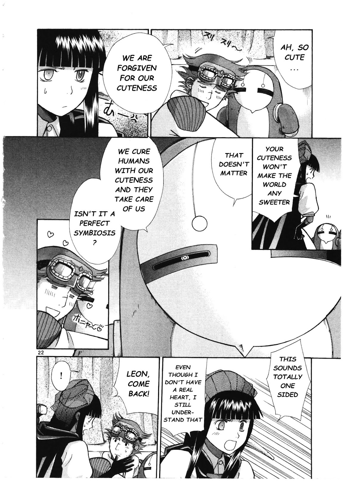 Ergo Proxy: Centzon Hitchers and Undertaker Chapter 4 page 23 - Chapter 4: A Dreamy Encounter