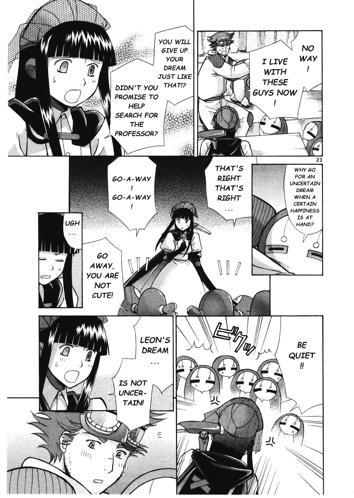 Ergo Proxy: Centzon Hitchers and Undertaker Chapter 4 page 24 - Chapter 4: A Dreamy Encounter