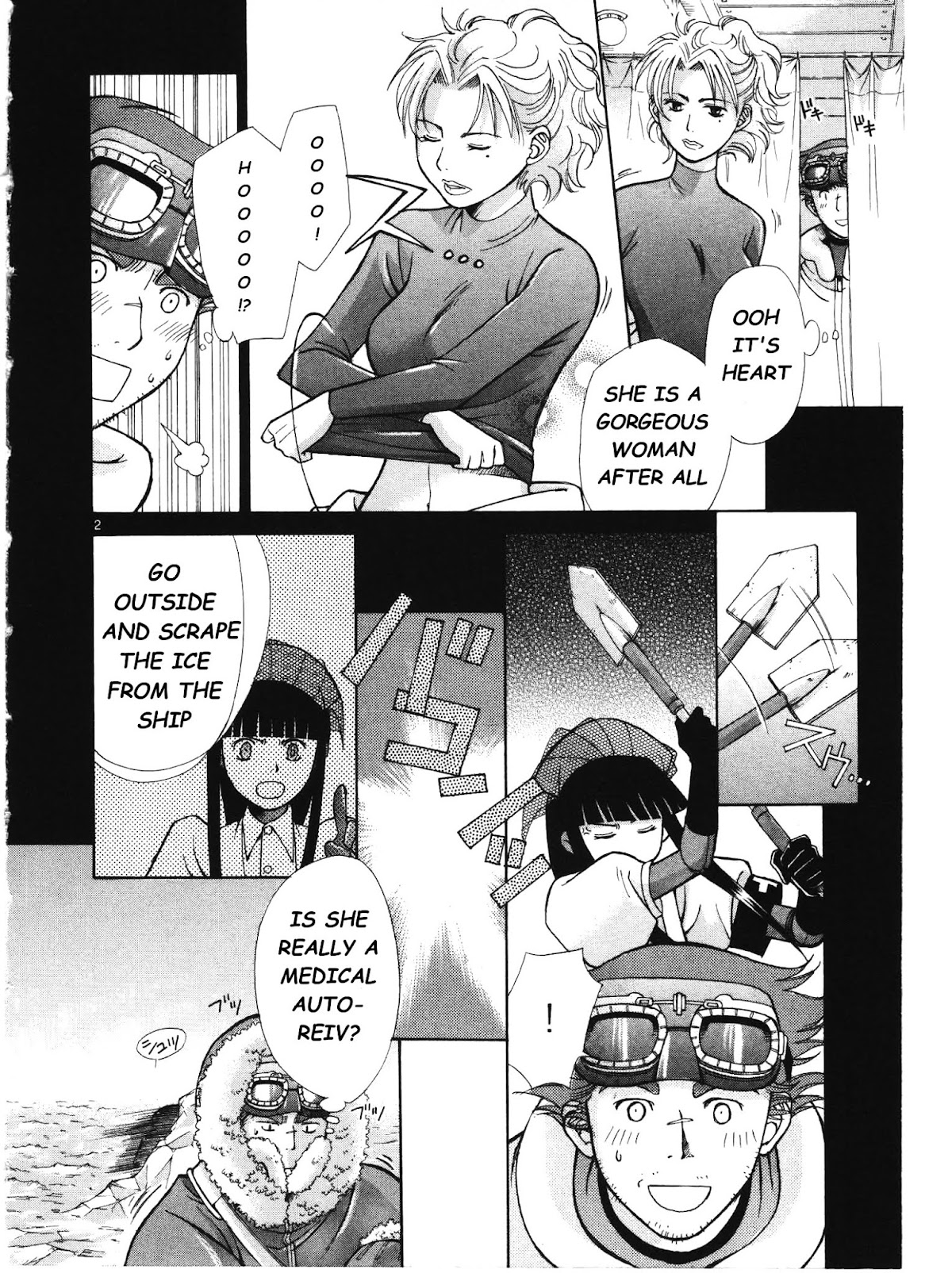 Ergo Proxy: Centzon Hitchers and Undertaker Chapter 4 page 3 - Chapter 4: A Dreamy Encounter
