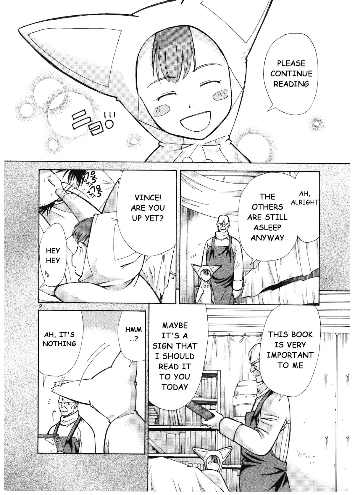 Ergo Proxy: Centzon Hitchers and Undertaker Chapter 5.5 page 3 - Chapter 5.5: Volume One Epilogue