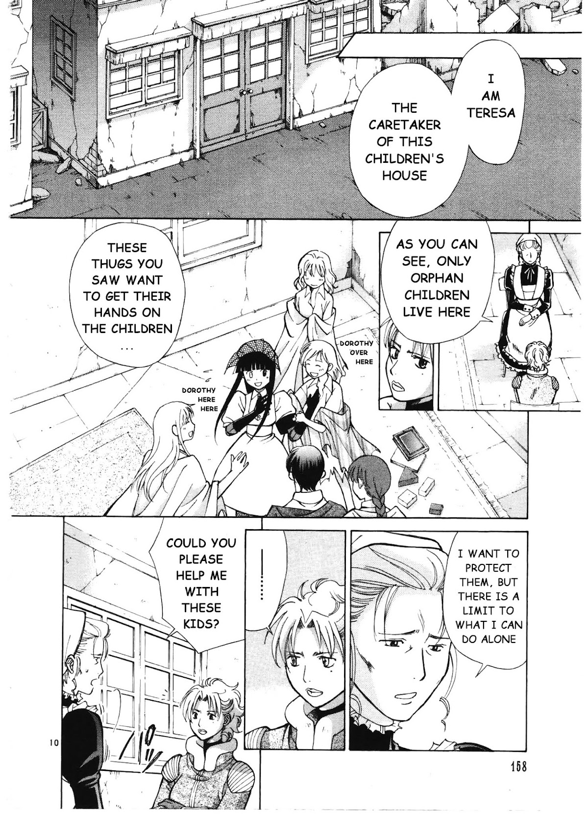 Ergo Proxy: Centzon Hitchers and Undertaker Chapter 5 page 11 - Chapter 5: The Holy Mother's Lullaby
