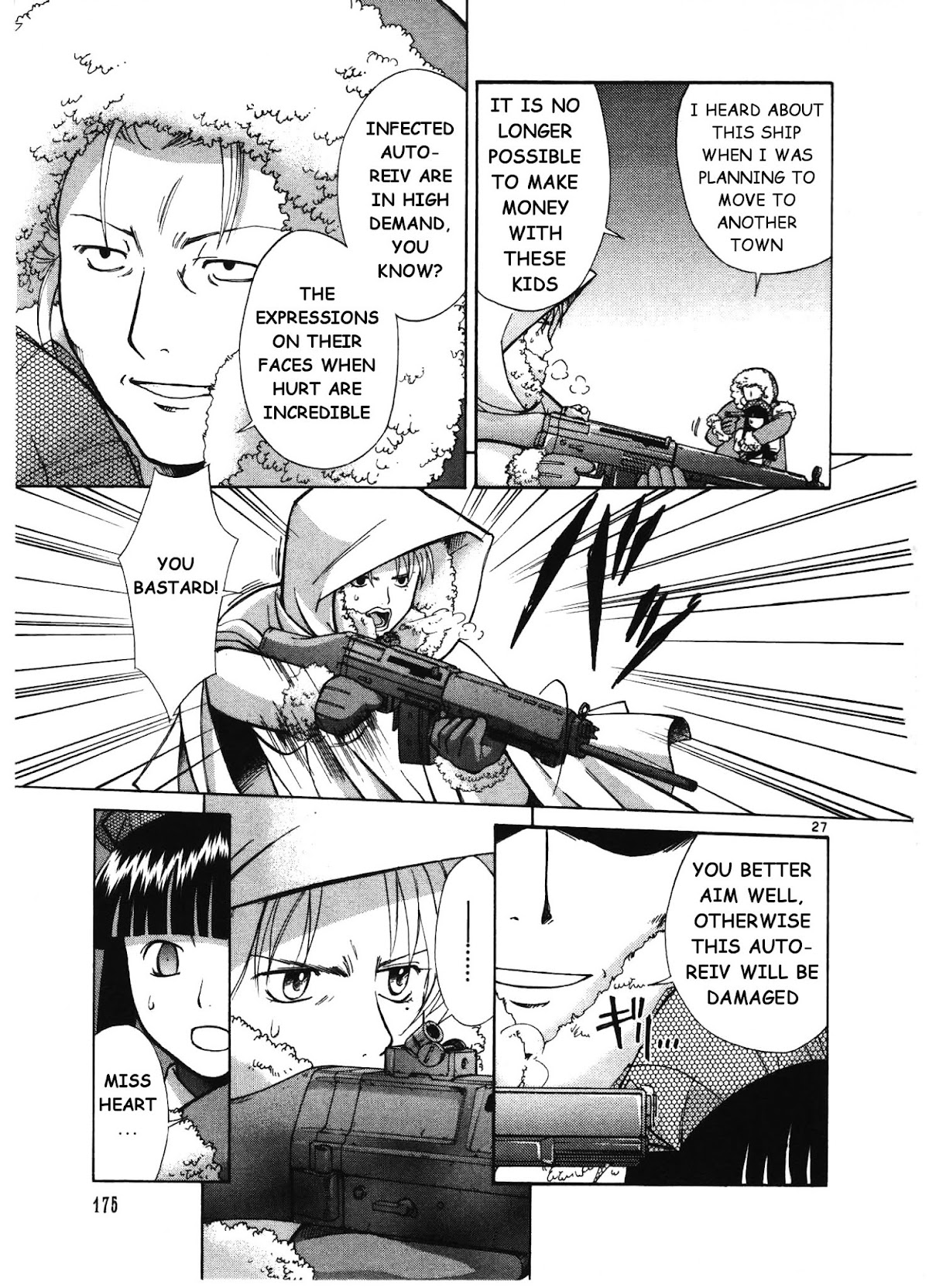 Ergo Proxy: Centzon Hitchers and Undertaker Chapter 5 page 28 - Chapter 5: The Holy Mother's Lullaby