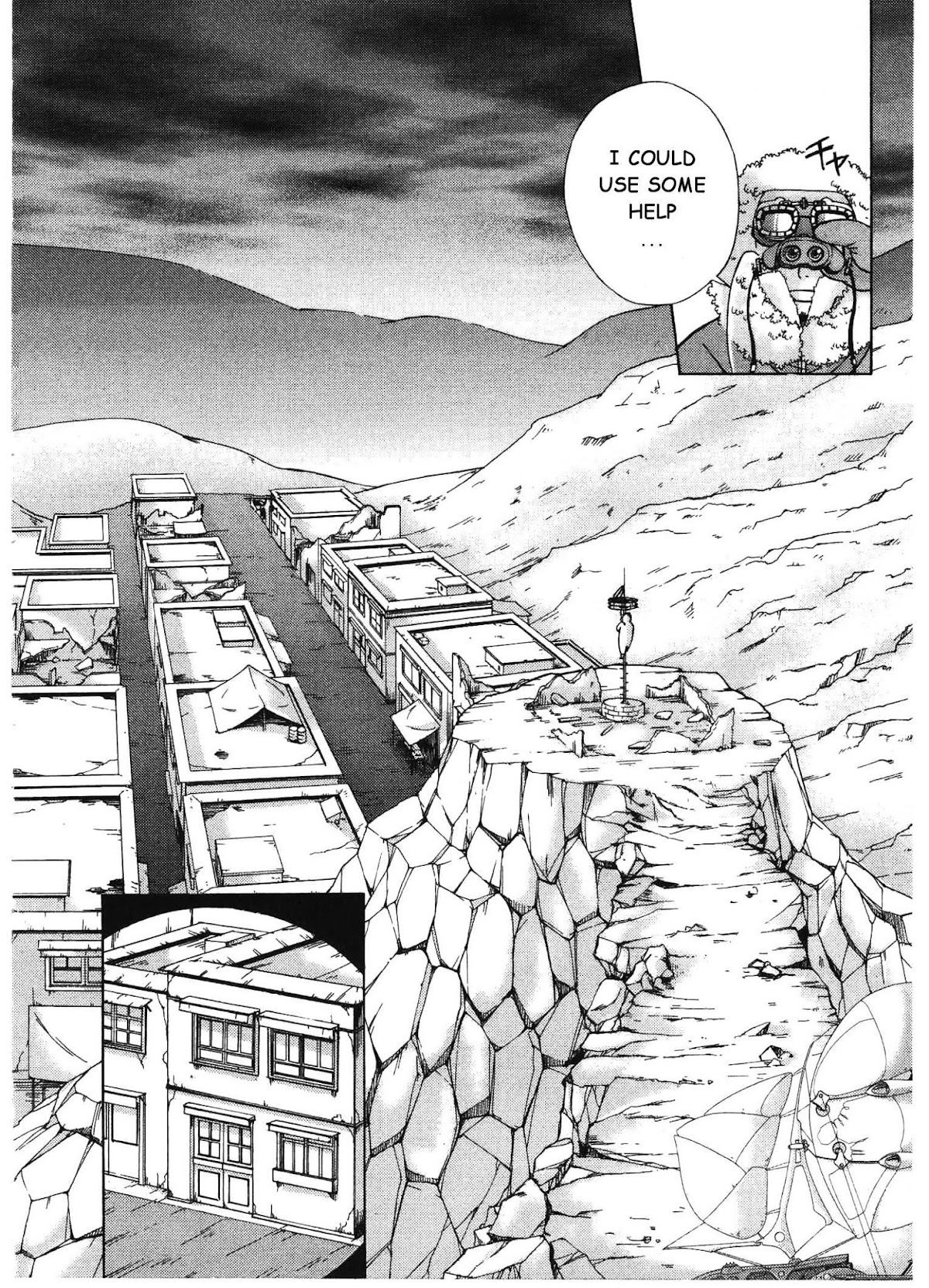 Ergo Proxy: Centzon Hitchers and Undertaker Chapter 5 page 3 - Chapter 5: The Holy Mother's Lullaby