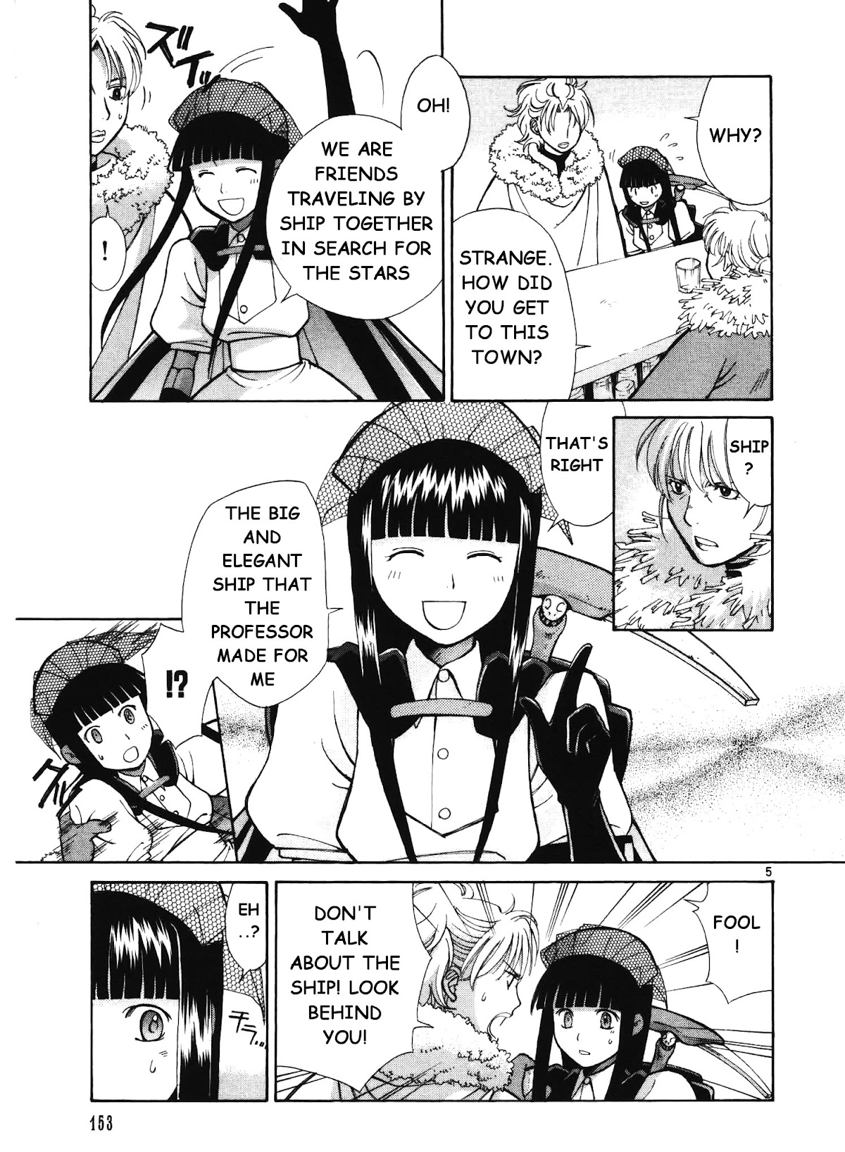 Ergo Proxy: Centzon Hitchers and Undertaker Chapter 5 page 6 - Chapter 5: The Holy Mother's Lullaby
