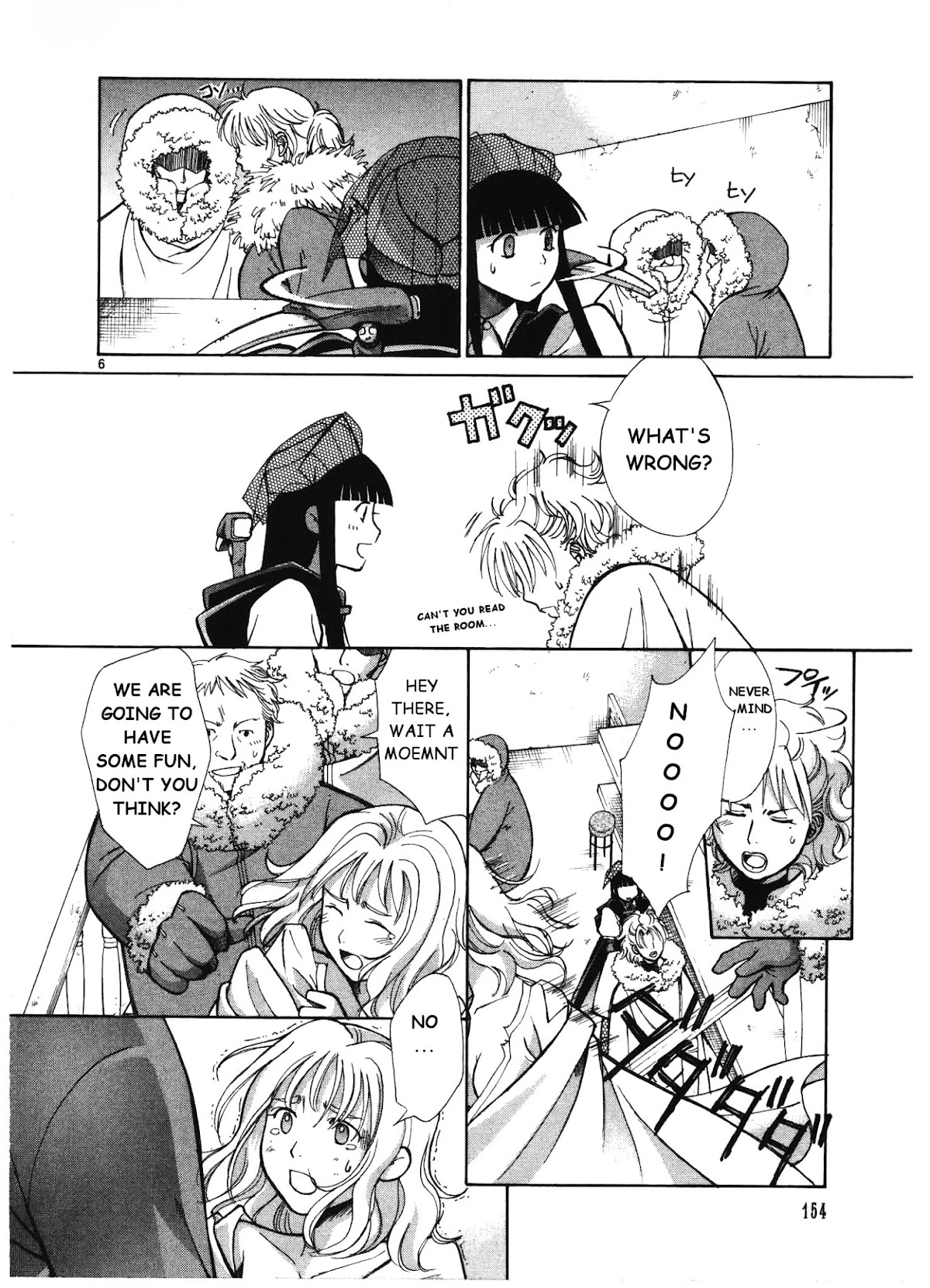 Ergo Proxy: Centzon Hitchers and Undertaker Chapter 5 page 7 - Chapter 5: The Holy Mother's Lullaby