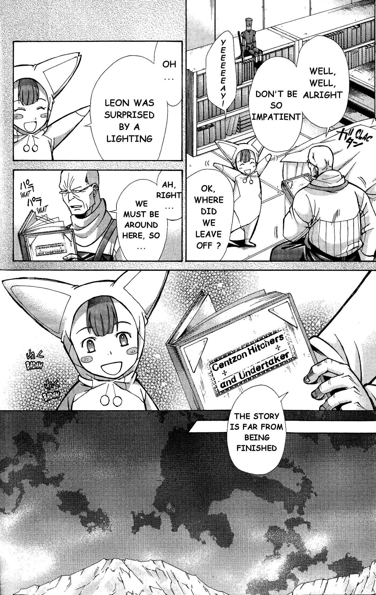Ergo Proxy: Centzon Hitchers and Undertaker Chapter 6 page 12 - Chapter 6: A Starry Dream Lights Up The Night