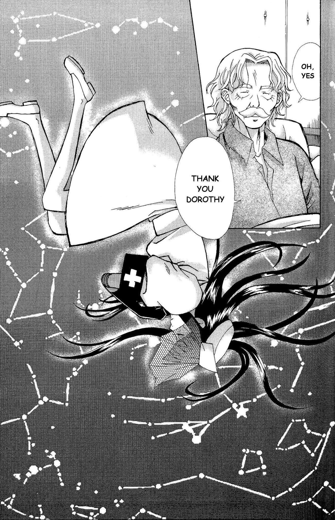 Ergo Proxy: Centzon Hitchers and Undertaker Chapter 6 page 17 - Chapter 6: A Starry Dream Lights Up The Night