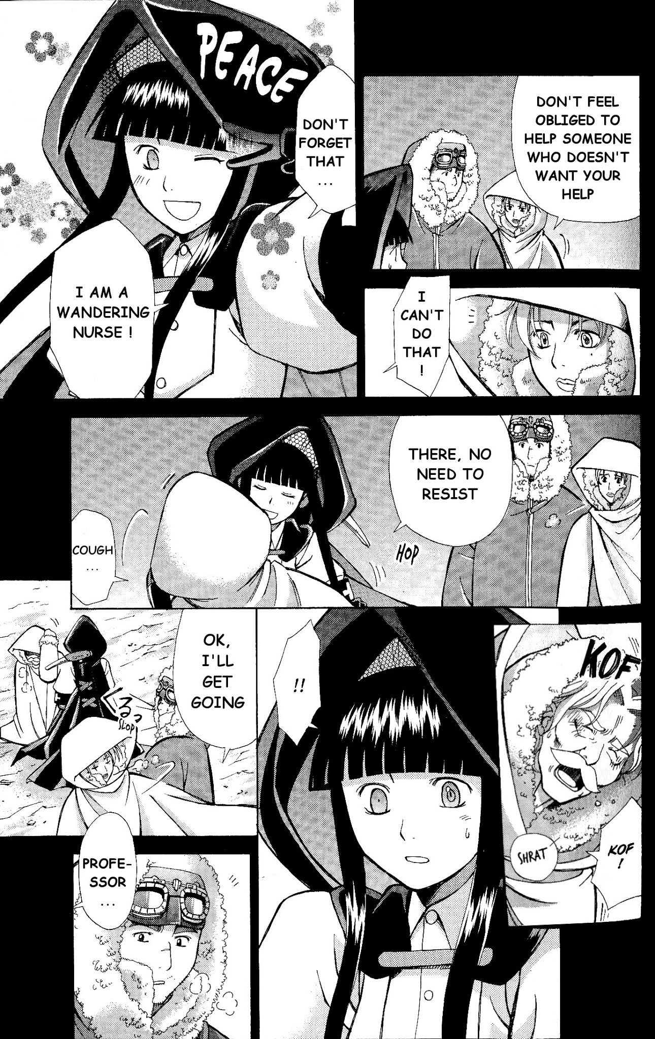 Ergo Proxy: Centzon Hitchers and Undertaker Chapter 6 page 19 - Chapter 6: A Starry Dream Lights Up The Night