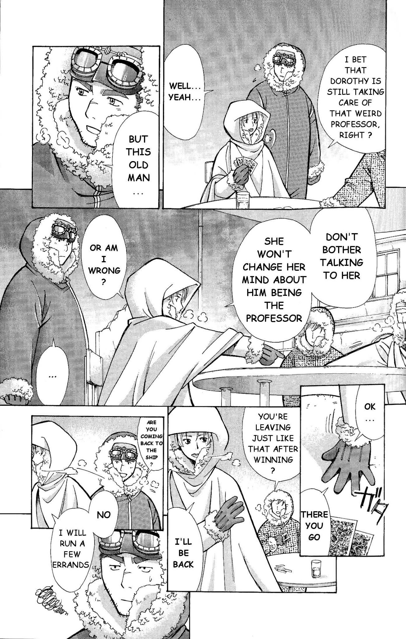 Ergo Proxy: Centzon Hitchers and Undertaker Chapter 6 page 23 - Chapter 6: A Starry Dream Lights Up The Night
