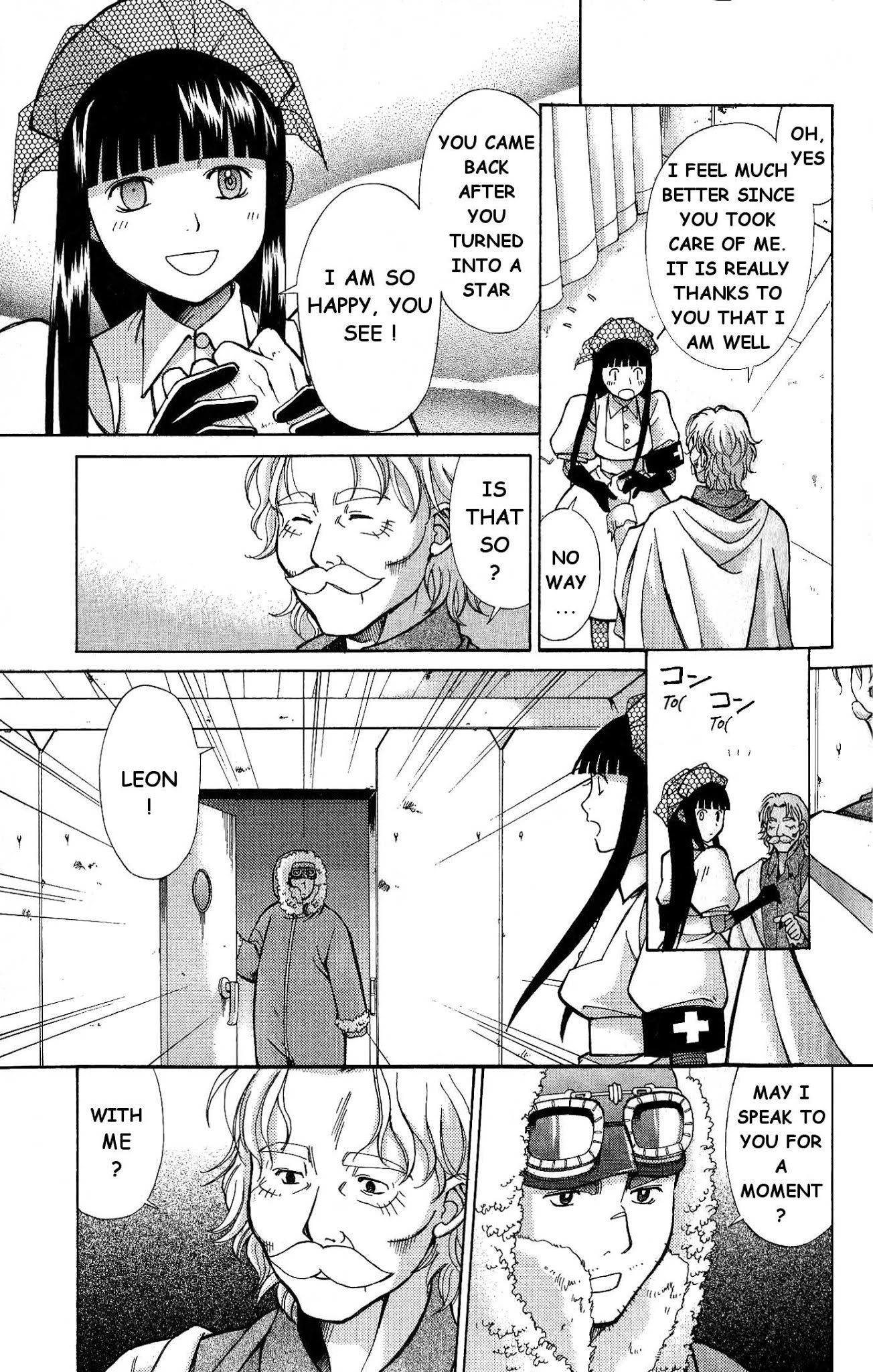 Ergo Proxy: Centzon Hitchers and Undertaker Chapter 6 page 25 - Chapter 6: A Starry Dream Lights Up The Night