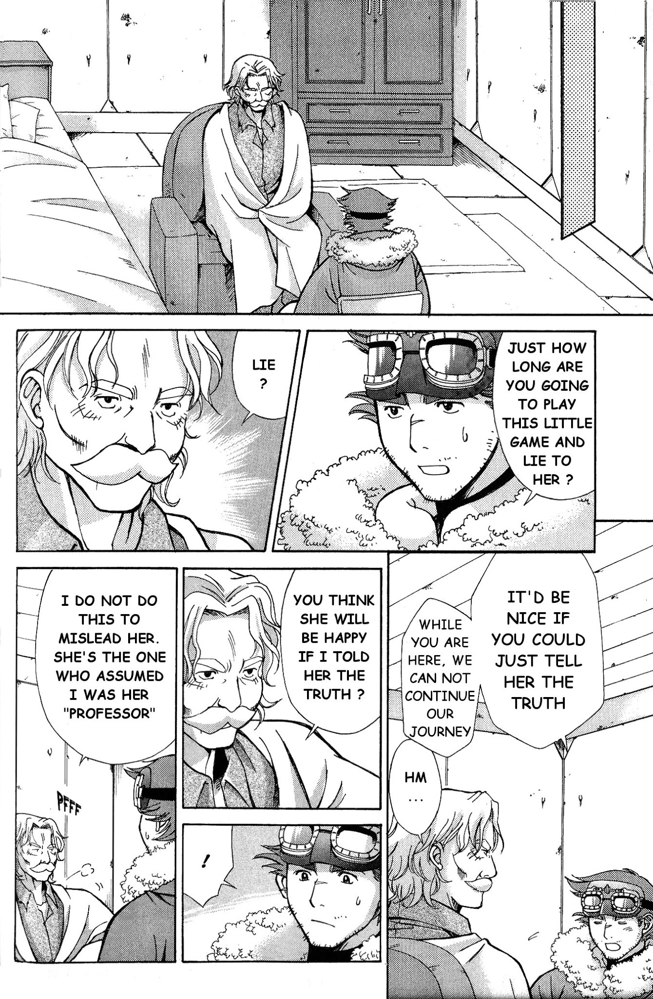 Ergo Proxy: Centzon Hitchers and Undertaker Chapter 6 page 26 - Chapter 6: A Starry Dream Lights Up The Night