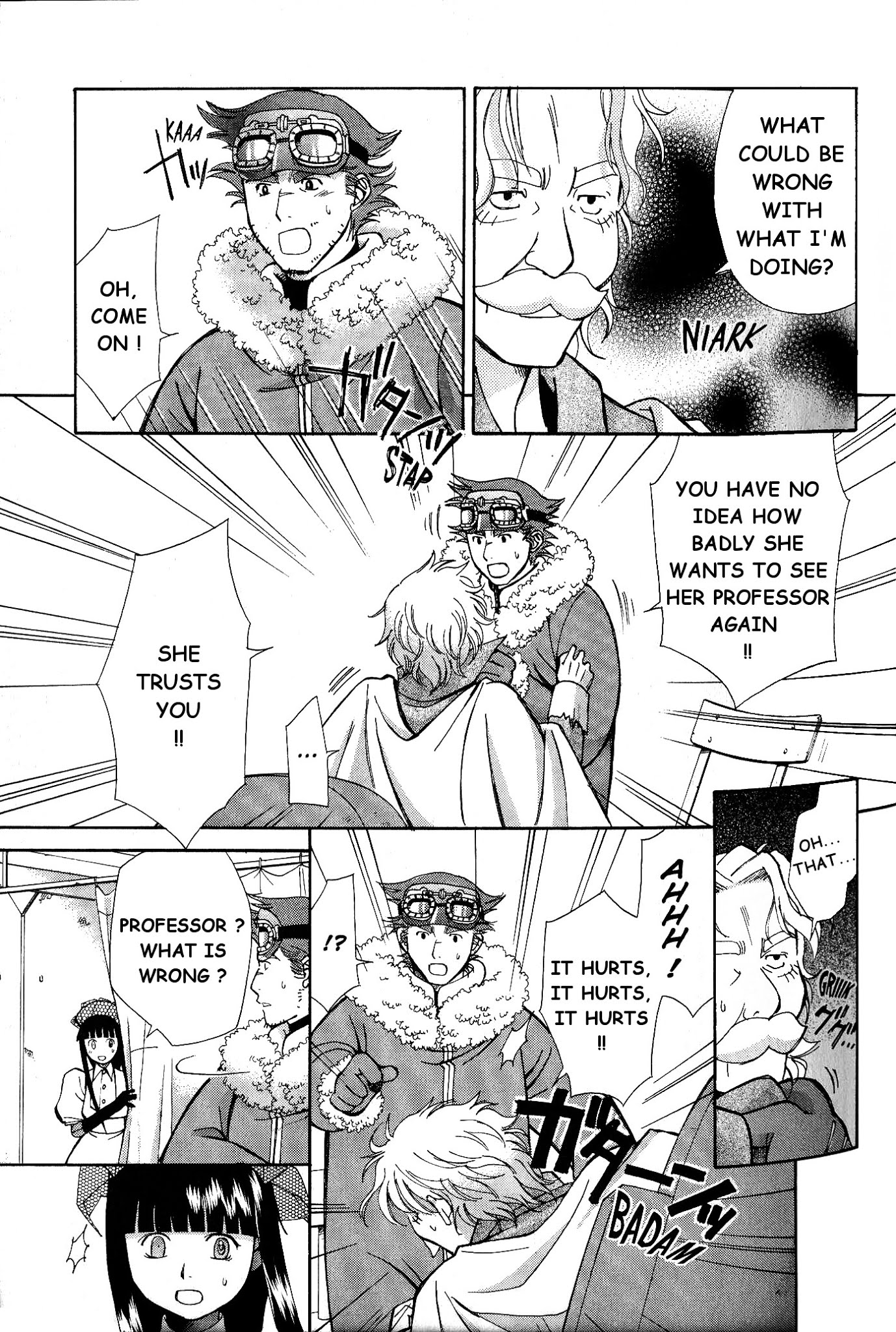 Ergo Proxy: Centzon Hitchers and Undertaker Chapter 6 page 27 - Chapter 6: A Starry Dream Lights Up The Night