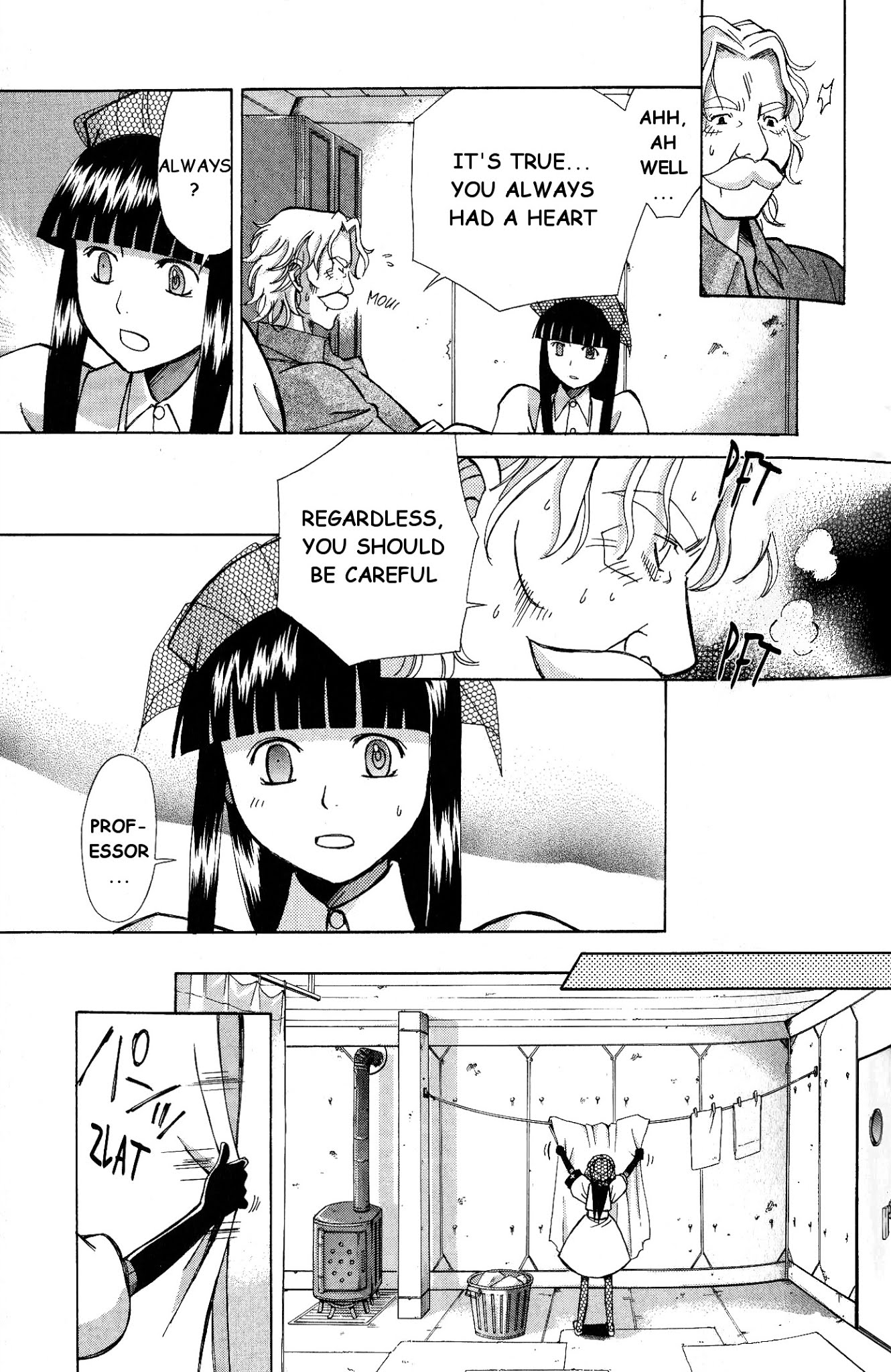 Ergo Proxy: Centzon Hitchers and Undertaker Chapter 6 page 31 - Chapter 6: A Starry Dream Lights Up The Night