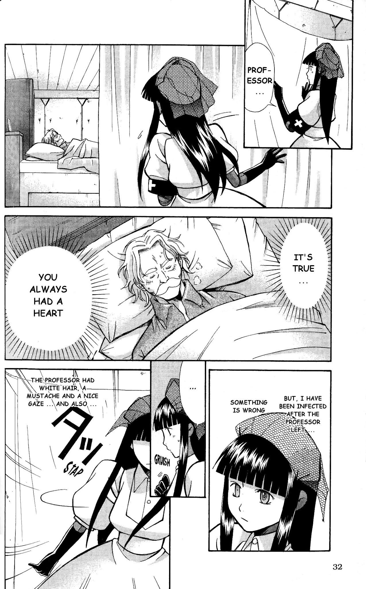 Ergo Proxy: Centzon Hitchers and Undertaker Chapter 6 page 32 - Chapter 6: A Starry Dream Lights Up The Night