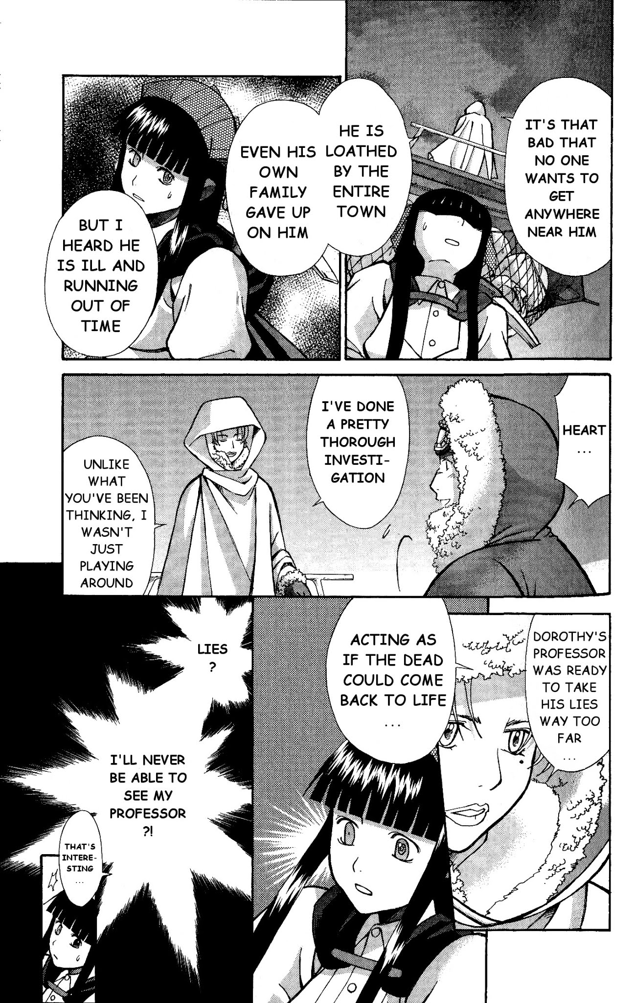 Ergo Proxy: Centzon Hitchers and Undertaker Chapter 6 page 35 - Chapter 6: A Starry Dream Lights Up The Night