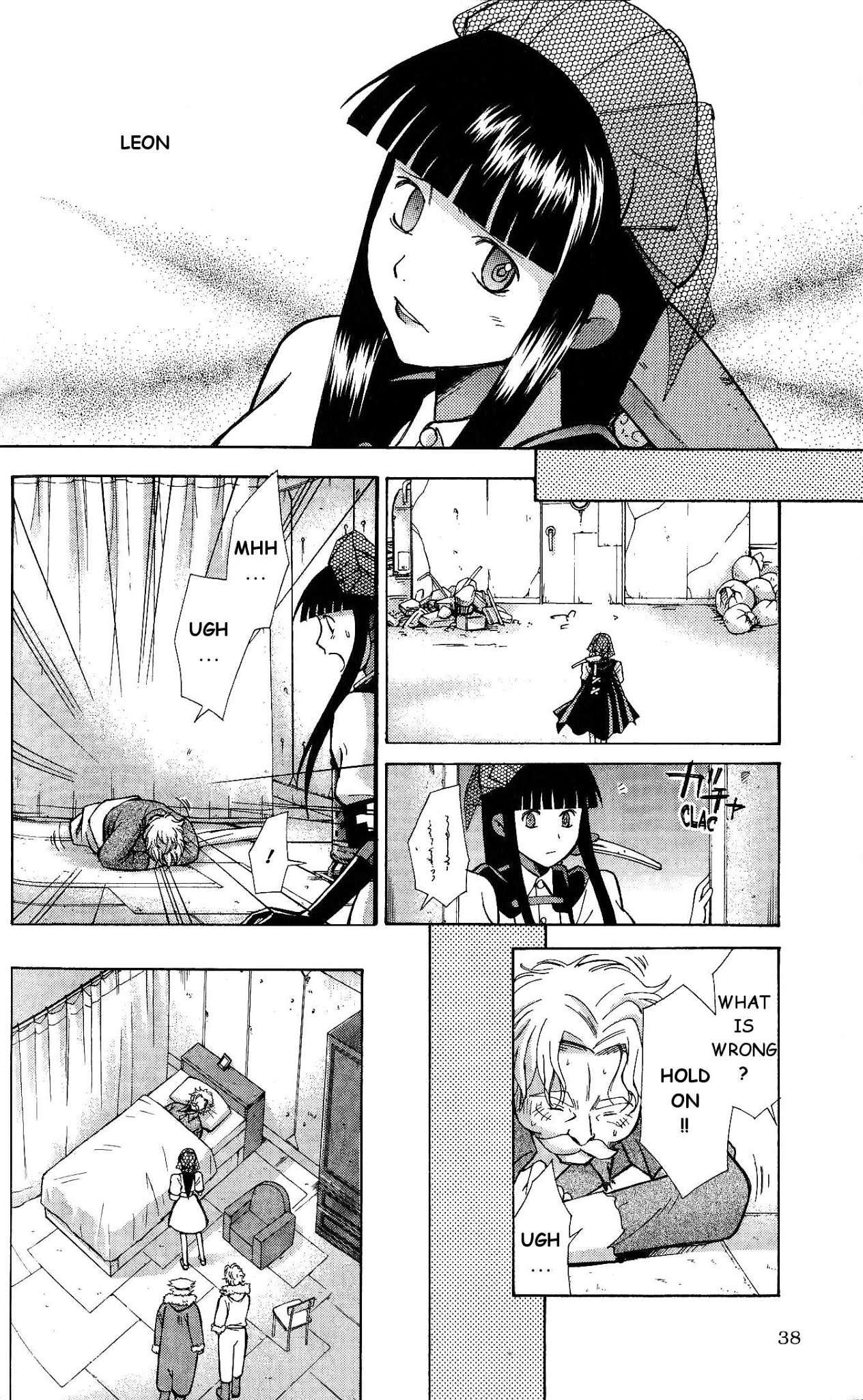 Ergo Proxy: Centzon Hitchers and Undertaker Chapter 6 page 38 - Chapter 6: A Starry Dream Lights Up The Night