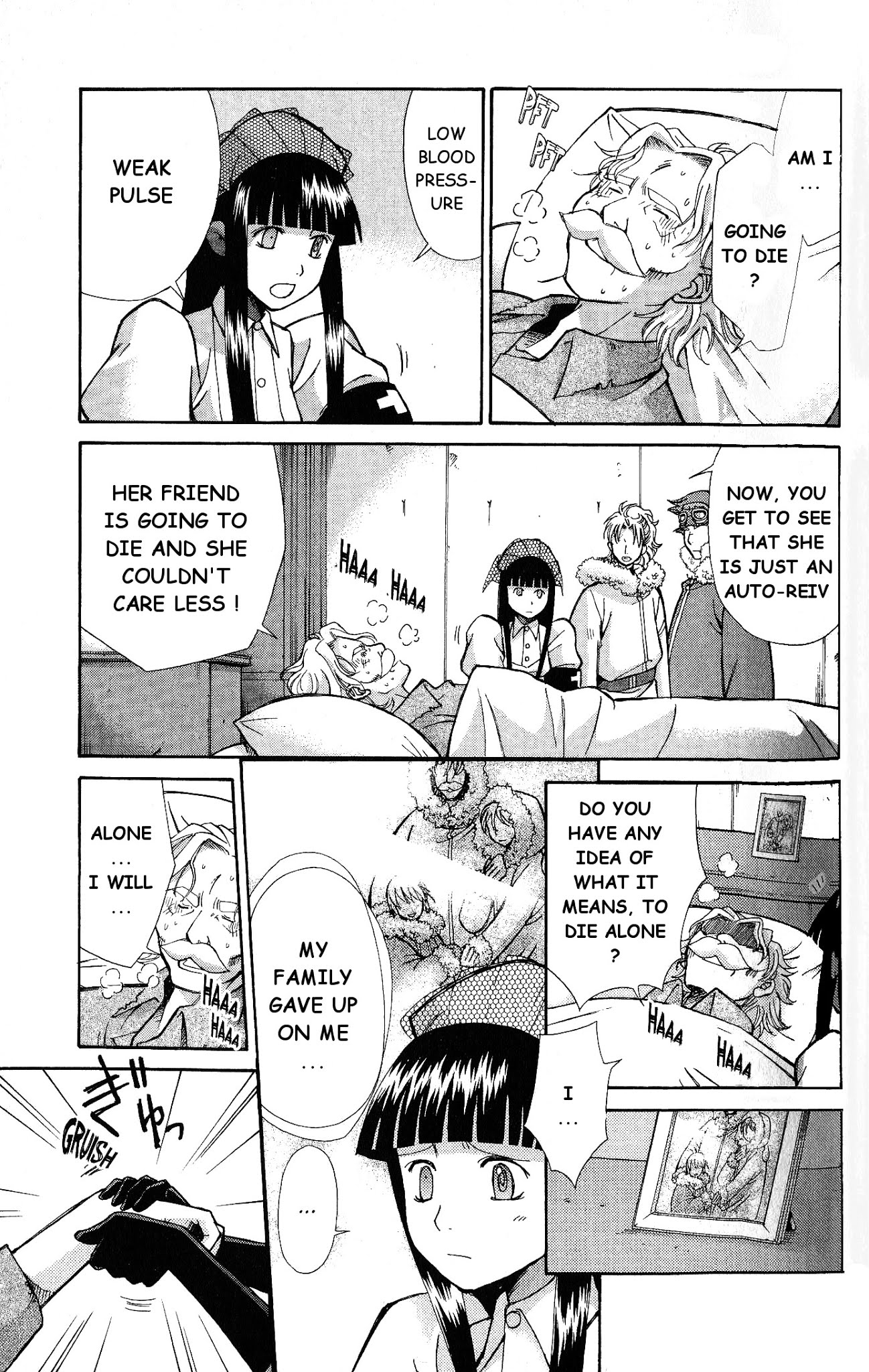Ergo Proxy: Centzon Hitchers and Undertaker Chapter 6 page 39 - Chapter 6: A Starry Dream Lights Up The Night