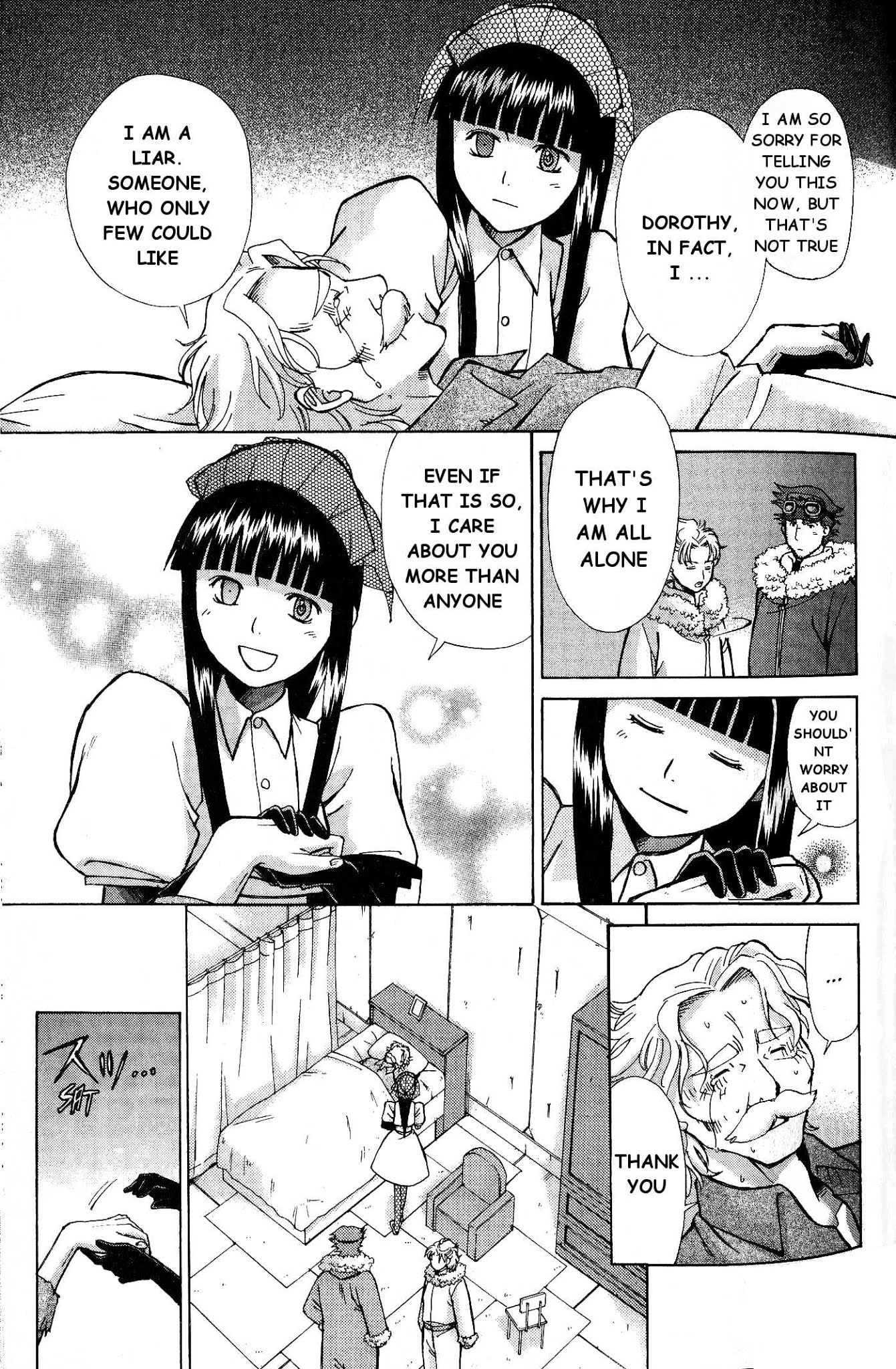 Ergo Proxy: Centzon Hitchers and Undertaker Chapter 6 page 41 - Chapter 6: A Starry Dream Lights Up The Night