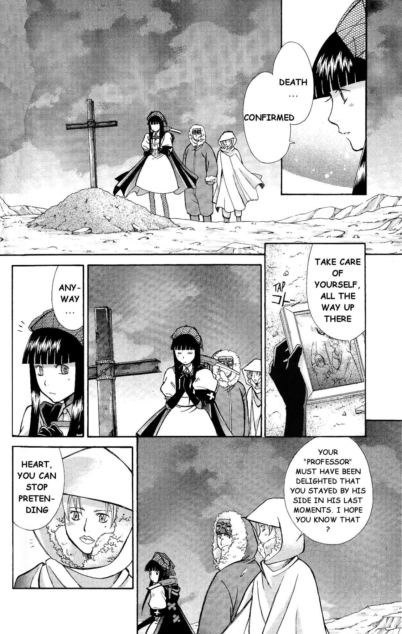 Ergo Proxy: Centzon Hitchers and Undertaker Chapter 6 page 42 - Chapter 6: A Starry Dream Lights Up The Night