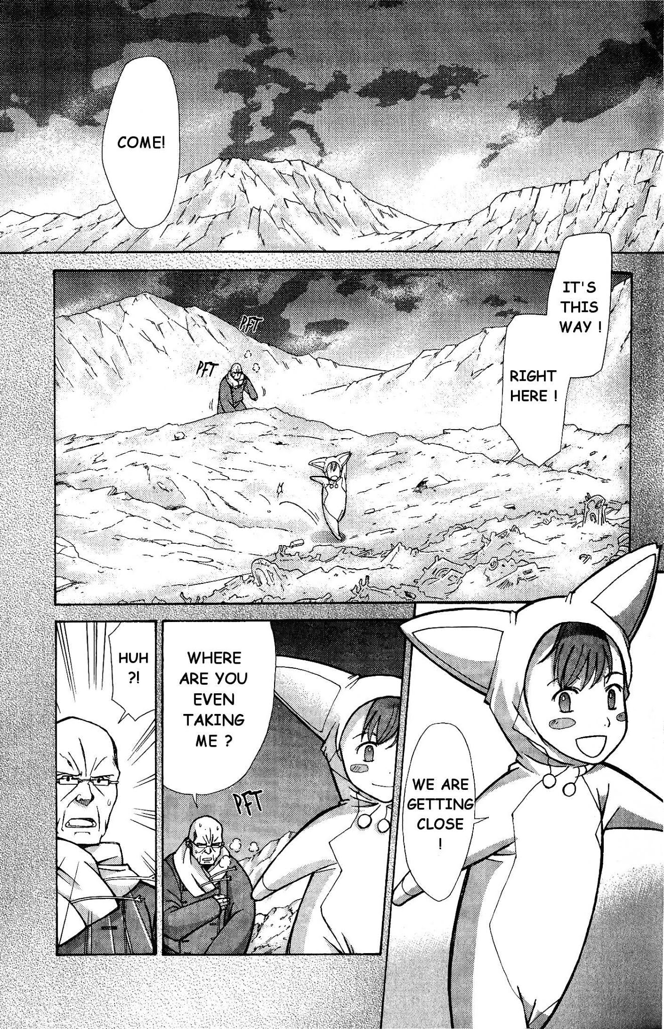 Ergo Proxy: Centzon Hitchers and Undertaker Chapter 6 page 5 - Chapter 6: A Starry Dream Lights Up The Night