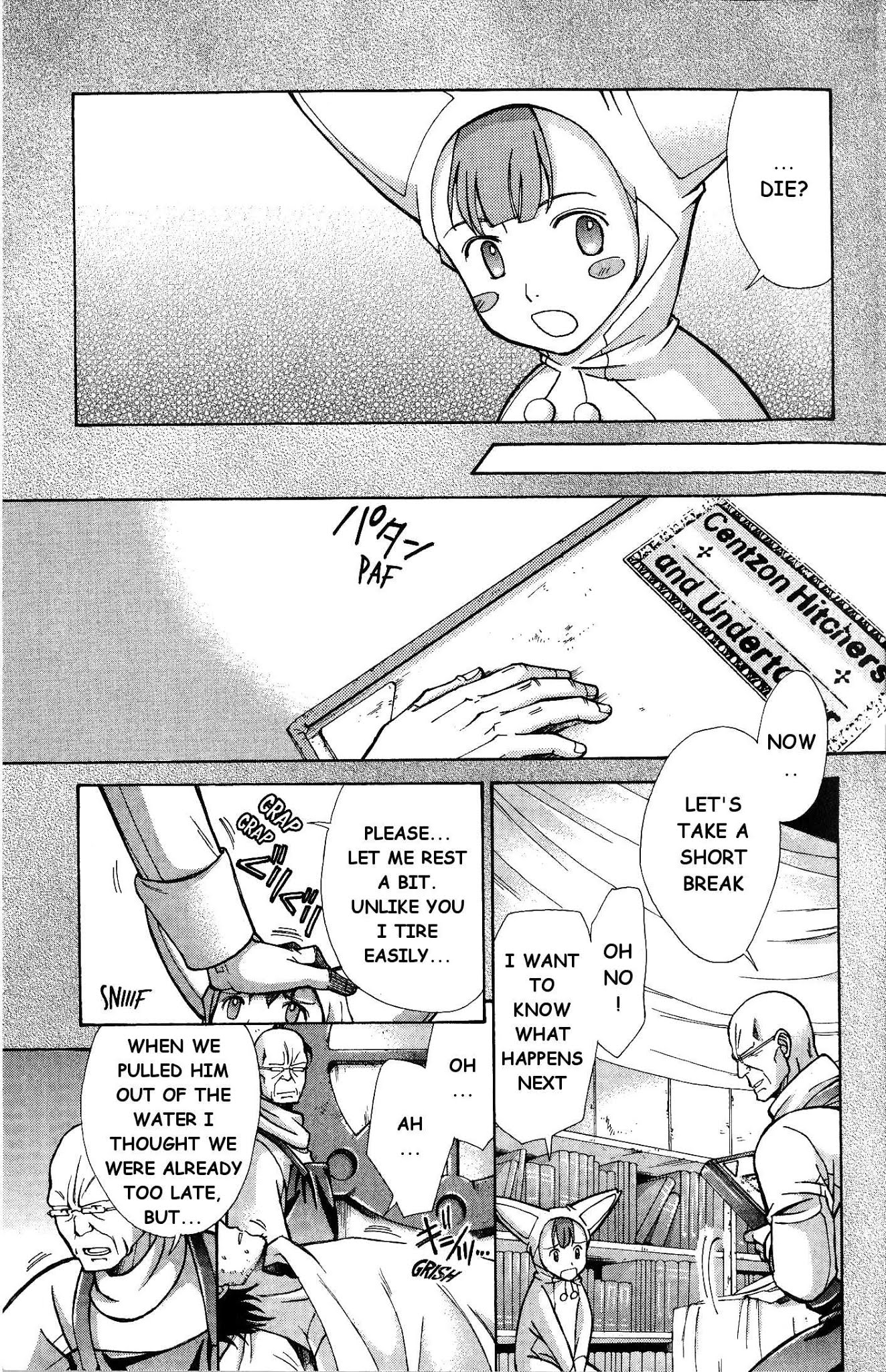 Ergo Proxy: Centzon Hitchers and Undertaker Chapter 6 page 7 - Chapter 6: A Starry Dream Lights Up The Night