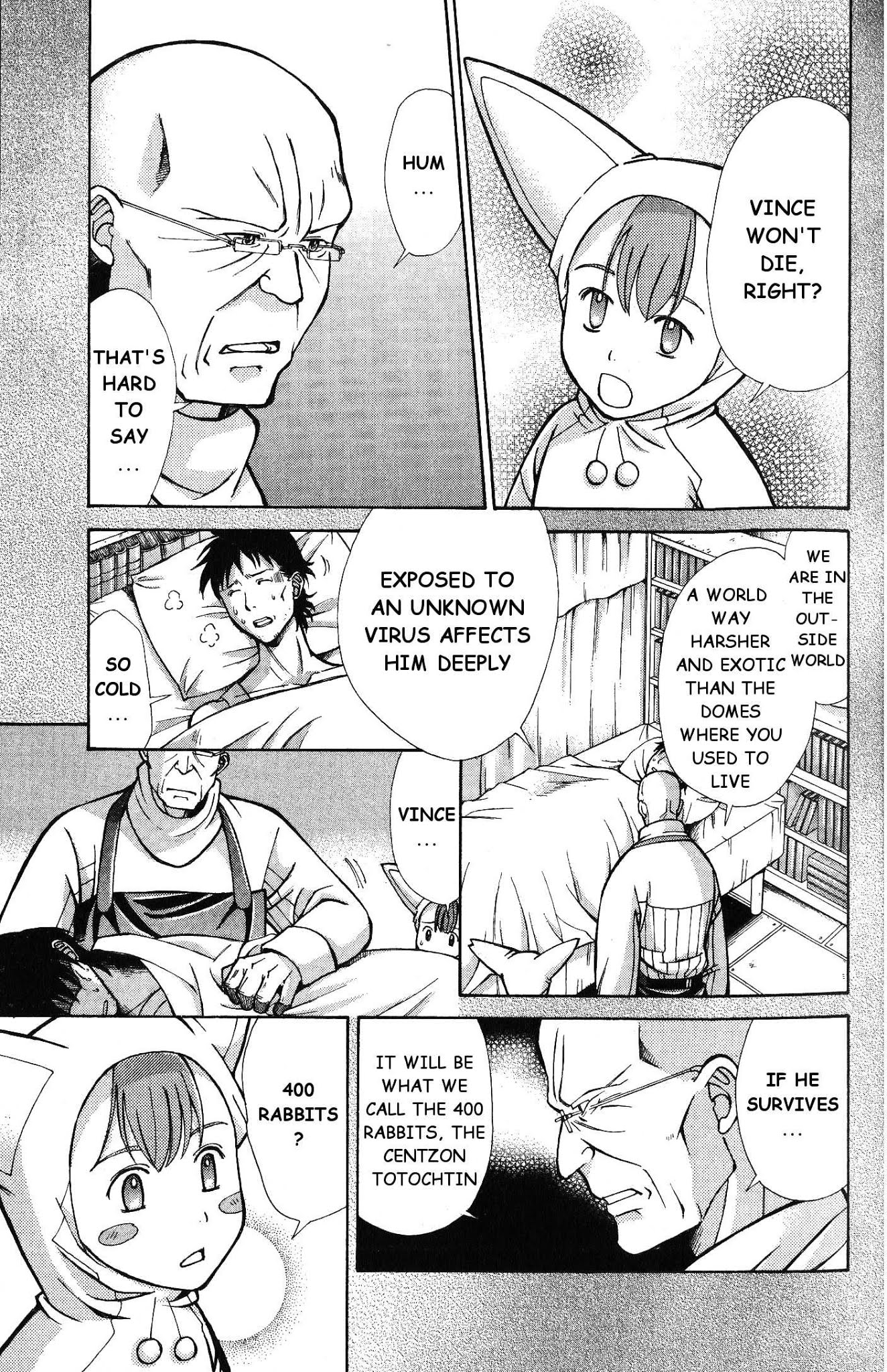 Ergo Proxy: Centzon Hitchers and Undertaker Chapter 6 page 9 - Chapter 6: A Starry Dream Lights Up The Night