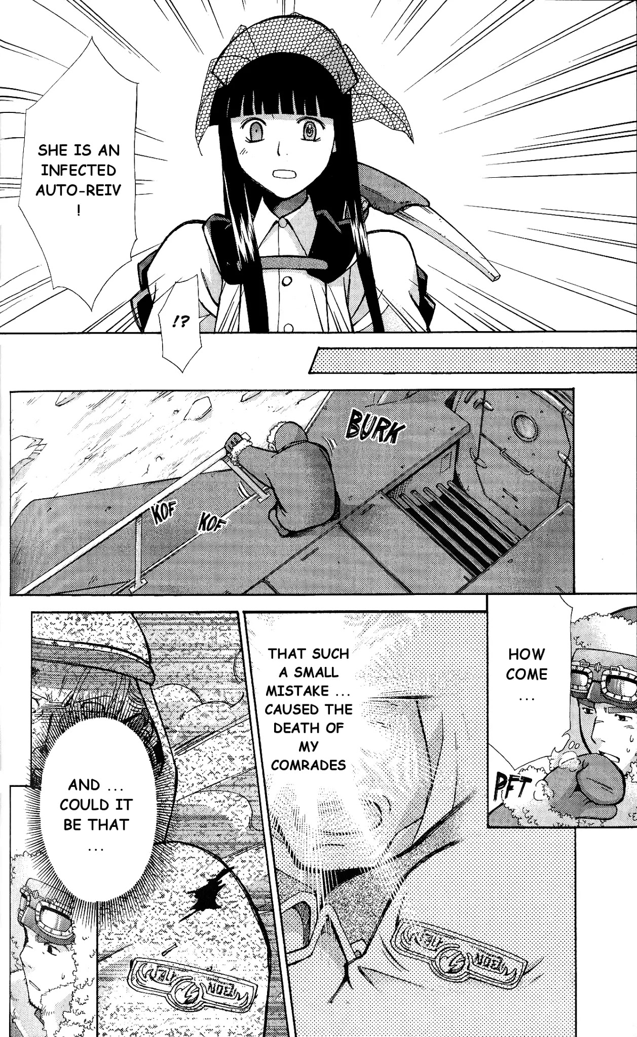Ergo Proxy: Centzon Hitchers and Undertaker Chapter 7 page 10 - Chapter 7: Addressee's Song