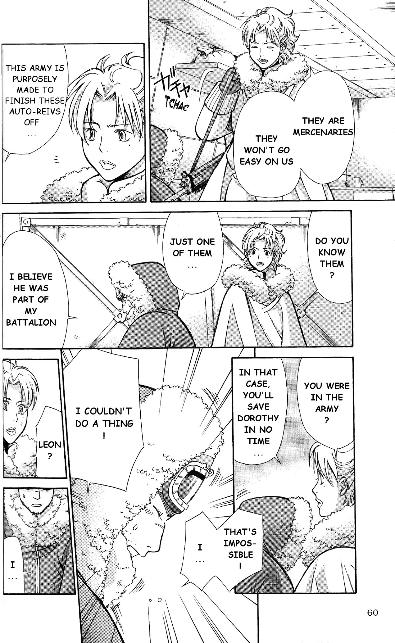 Ergo Proxy: Centzon Hitchers and Undertaker Chapter 7 page 12 - Chapter 7: Addressee's Song