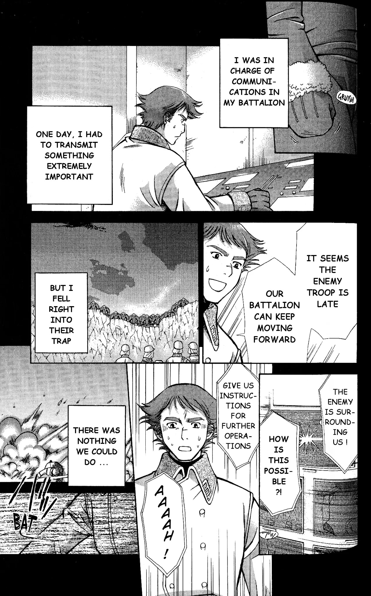 Ergo Proxy: Centzon Hitchers and Undertaker Chapter 7 page 13 - Chapter 7: Addressee's Song