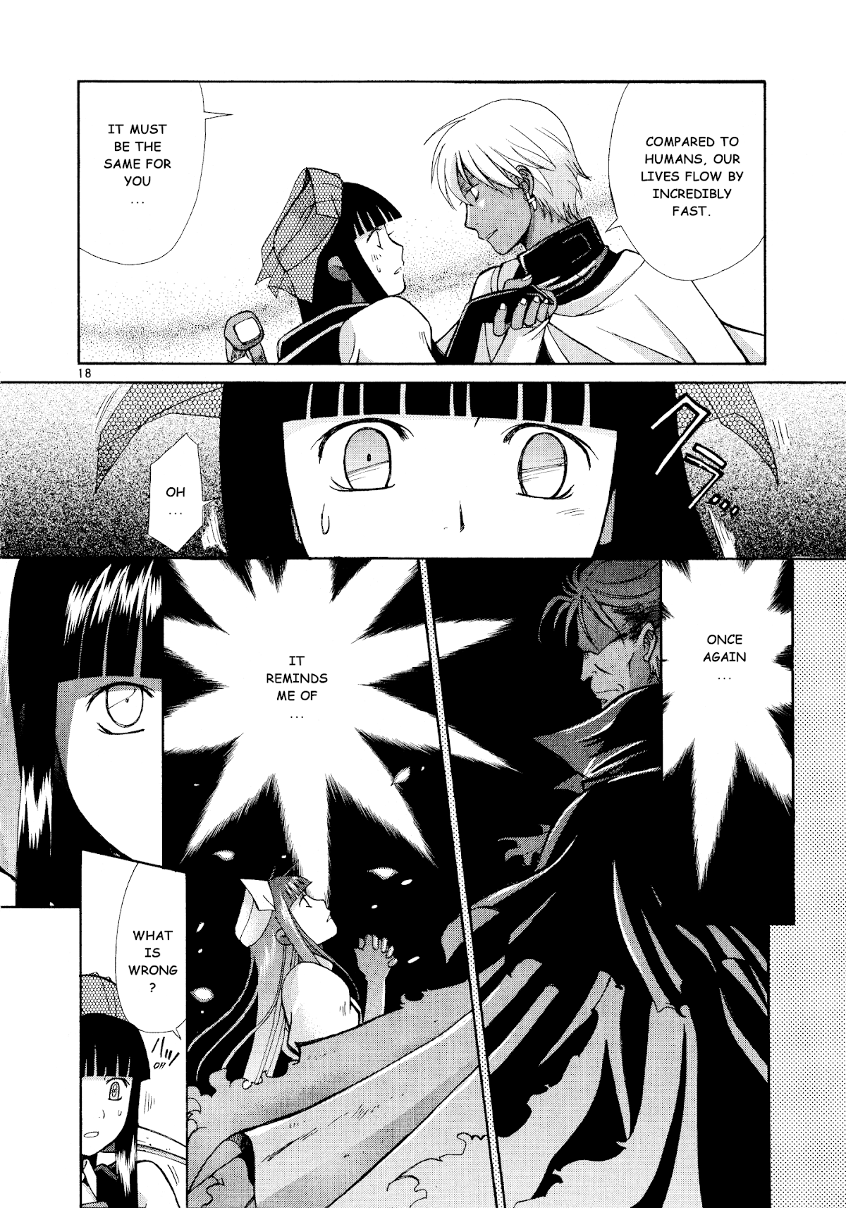 Ergo Proxy: Centzon Hitchers and Undertaker Chapter 8 page 18 - Chapter 8: Listen To The Wind's Chant
