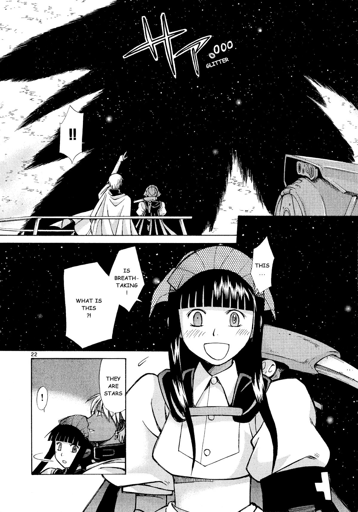 Ergo Proxy: Centzon Hitchers and Undertaker Chapter 8 page 22 - Chapter 8: Listen To The Wind's Chant
