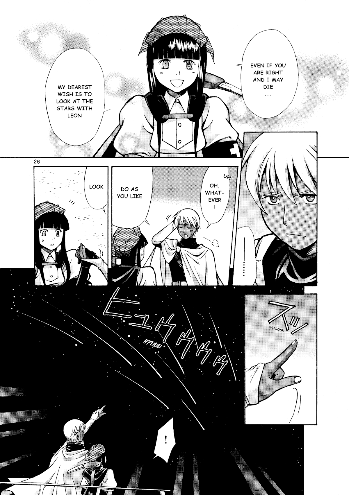 Ergo Proxy: Centzon Hitchers and Undertaker Chapter 8 page 26 - Chapter 8: Listen To The Wind's Chant
