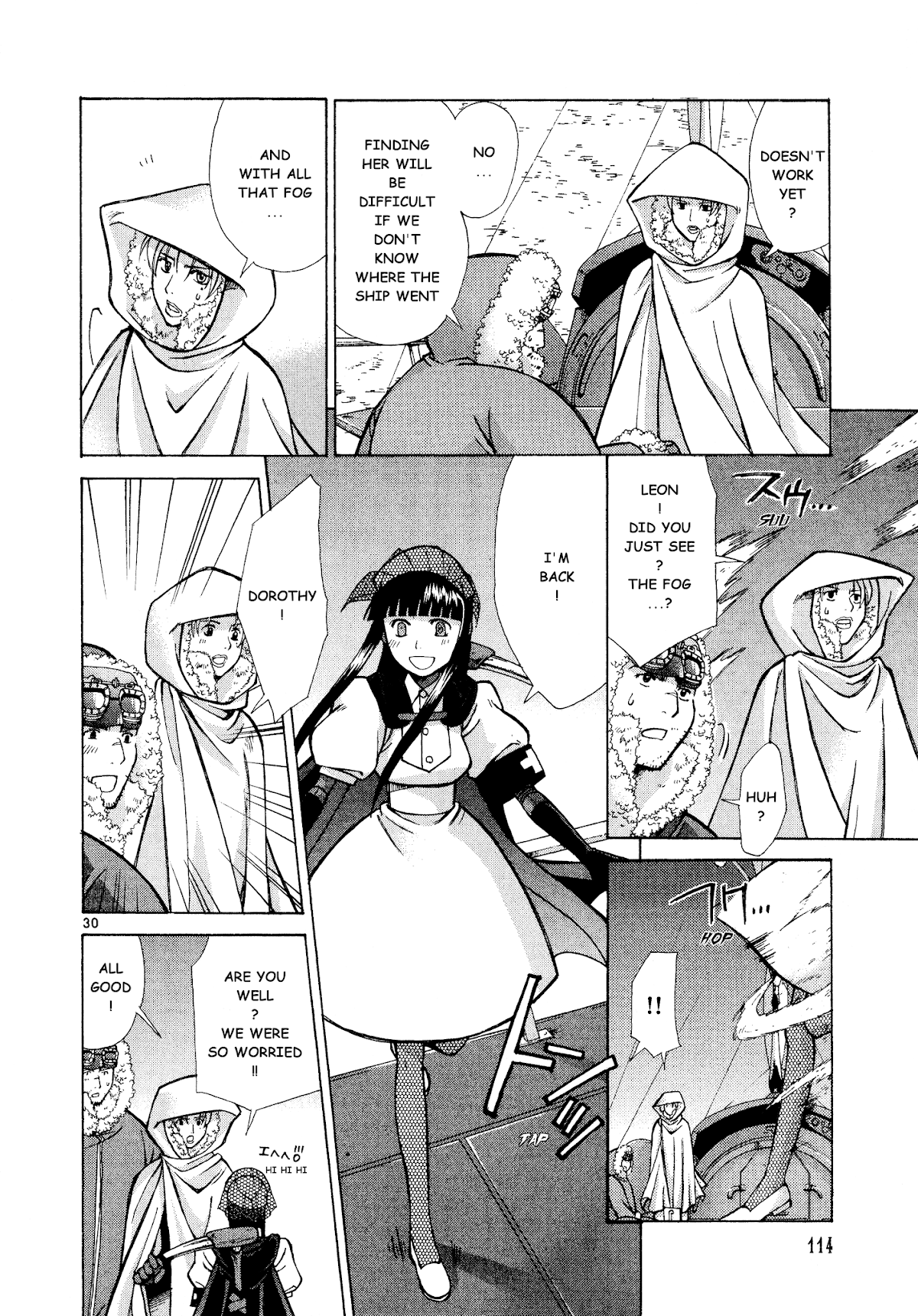 Ergo Proxy: Centzon Hitchers and Undertaker Chapter 8 page 30 - Chapter 8: Listen To The Wind's Chant
