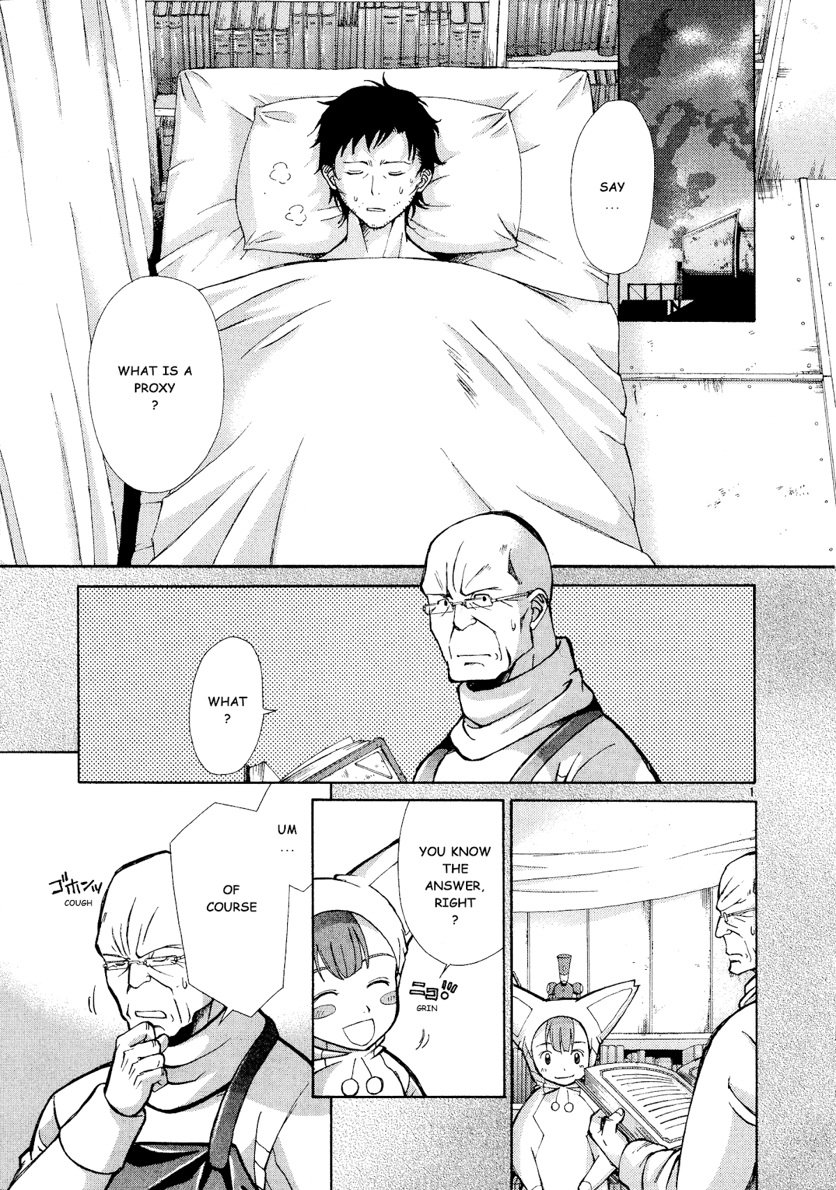Ergo Proxy: Centzon Hitchers and Undertaker Chapter 8 page 35 - Chapter 8: Listen To The Wind's Chant