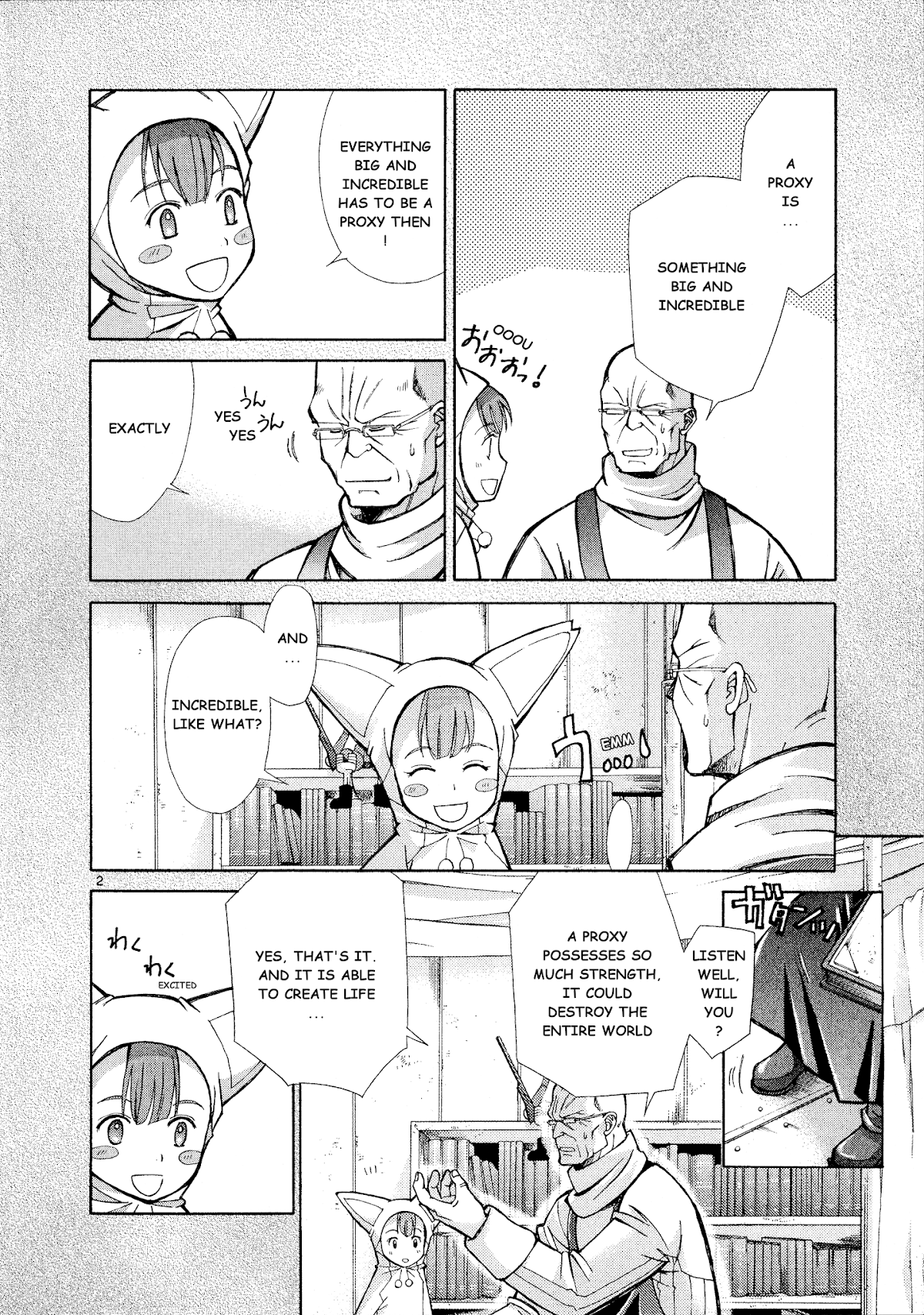 Ergo Proxy: Centzon Hitchers and Undertaker Chapter 8 page 36 - Chapter 8: Listen To The Wind's Chant