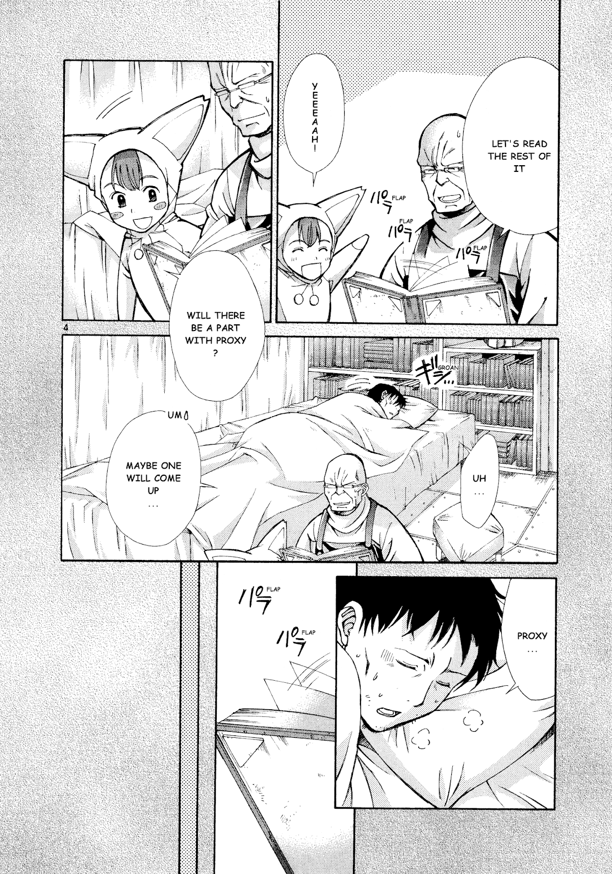 Ergo Proxy: Centzon Hitchers and Undertaker Chapter 8 page 38 - Chapter 8: Listen To The Wind's Chant