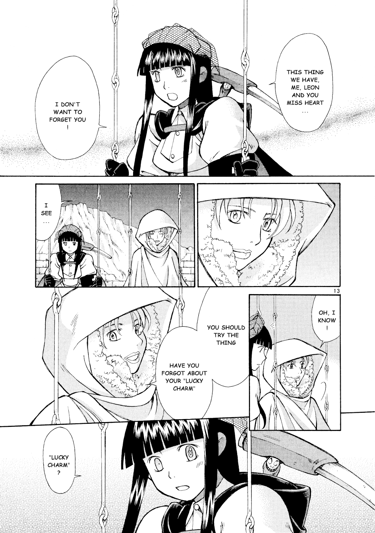 Ergo Proxy: Centzon Hitchers and Undertaker Chapter 9 page 14 - Chapter 9: Pursuing Shooting Stars