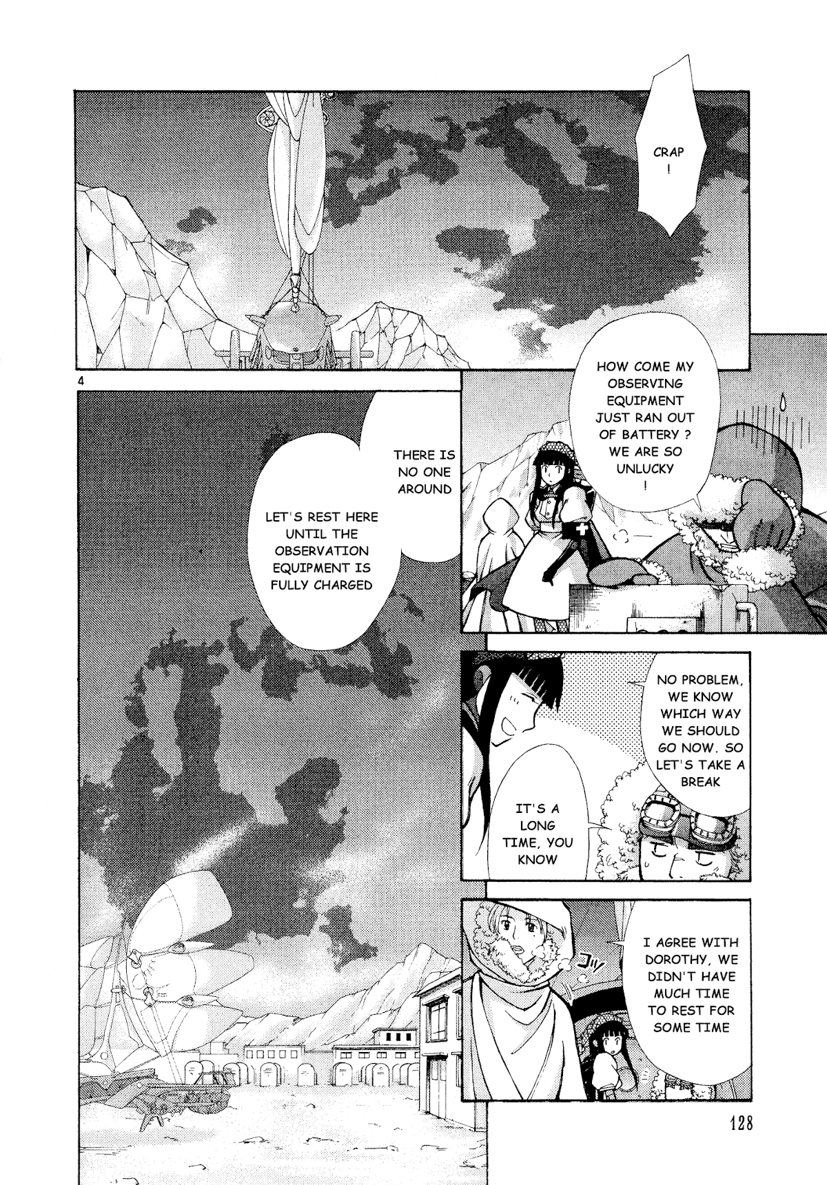 Ergo Proxy: Centzon Hitchers and Undertaker Chapter 9 page 5 - Chapter 9: Pursuing Shooting Stars