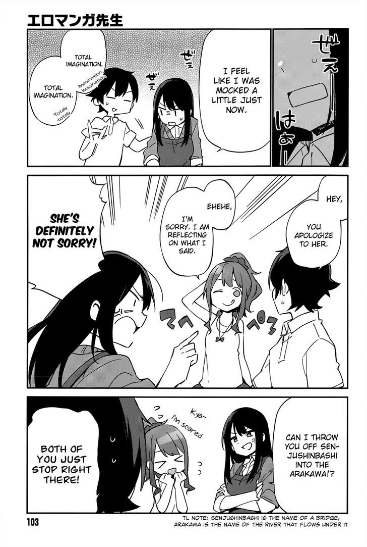 Ero Manga Sensei Chapter 17 page 9 - Chapter 17 : The Best Story Together with Ero Manga-sensei (5)